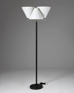 Floor Lamp Model A809 Designed by Alvar Aalto for Valaistustyö, Finland, 1959