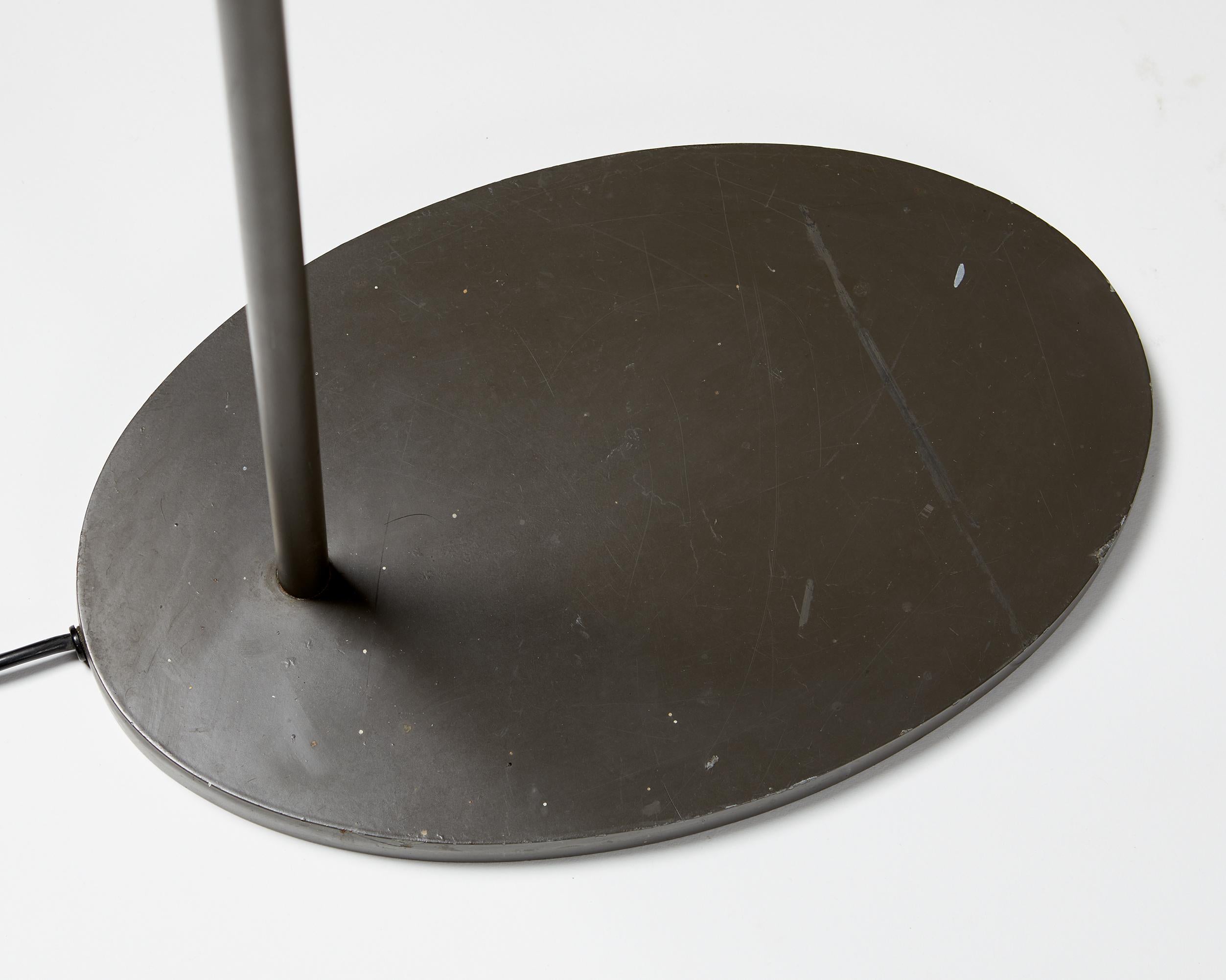 Stainless Steel Floor Lamp Model AJ Royal, Designed by Arne Jacobsen