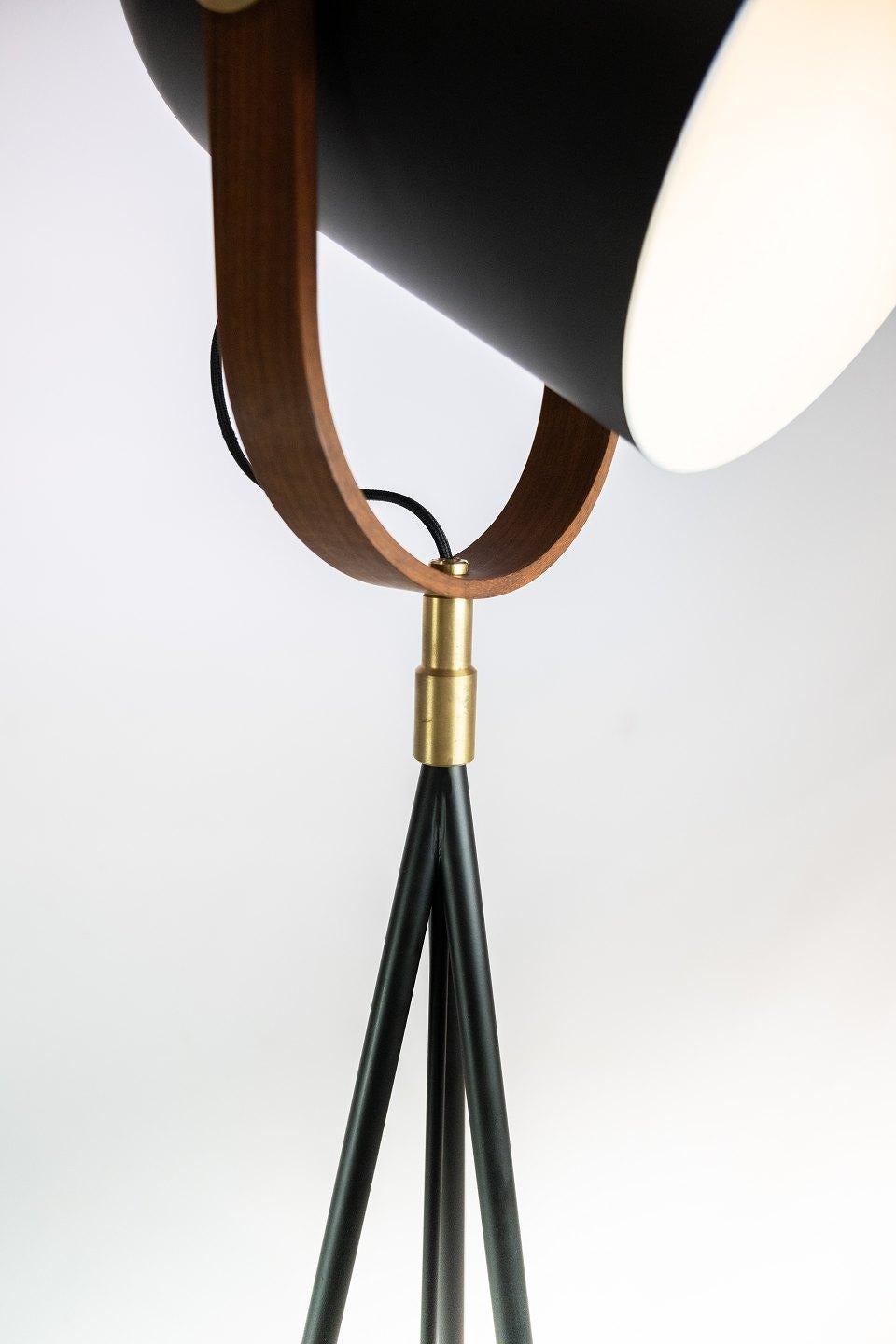 Scandinavian Modern Floor Lamp, Model Carronade, by Le Klint