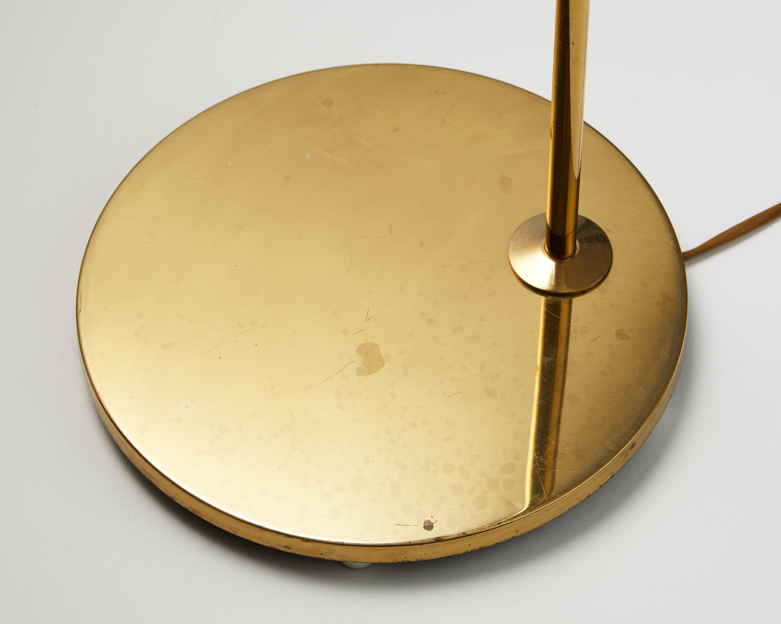 Floor Lamp Model G-075 Designed by Eje Ahlgren for Bergboms, Sweden, 1960's In Good Condition In Stockholm, SE