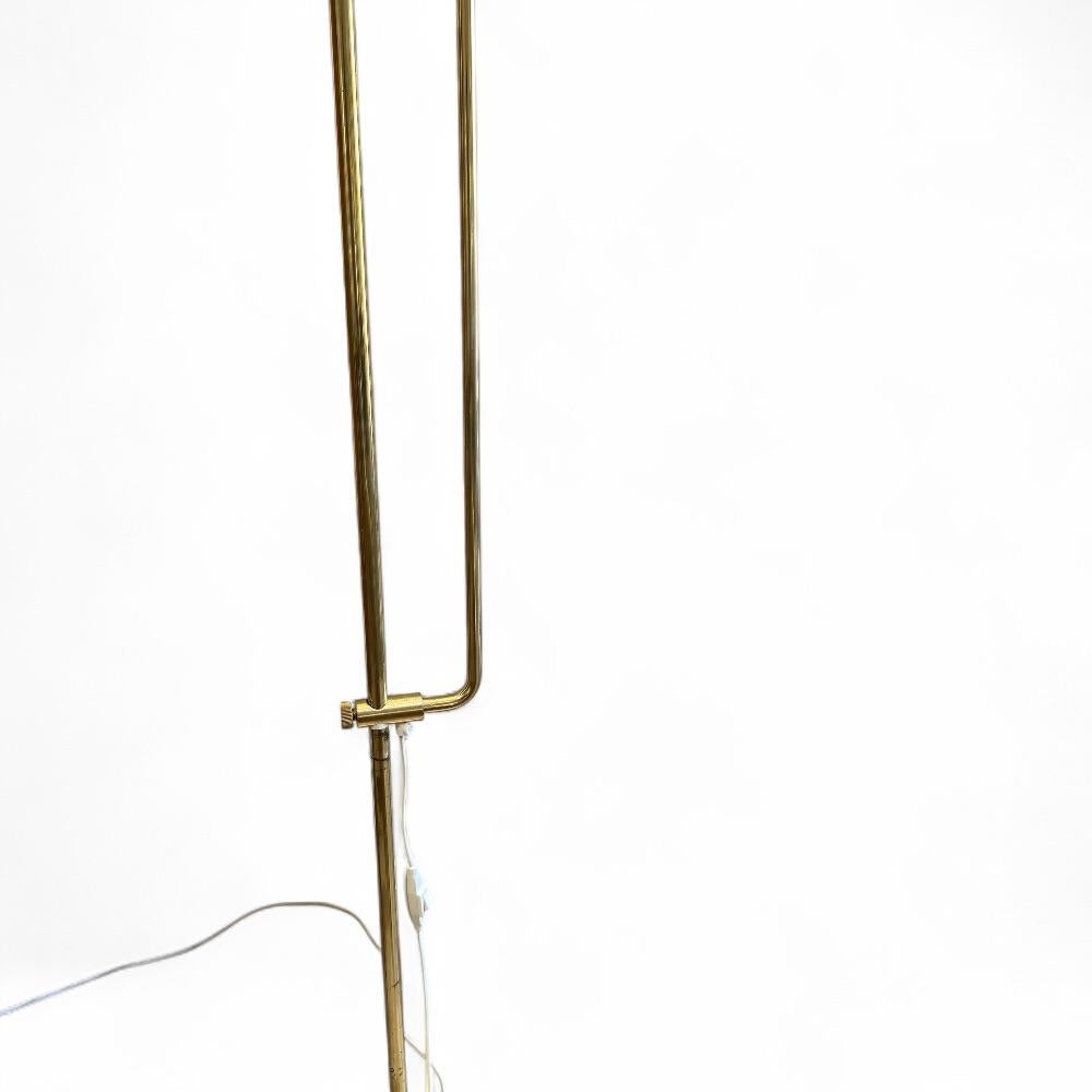 Brass Floor lamp model G122 by Bergboms For Sale