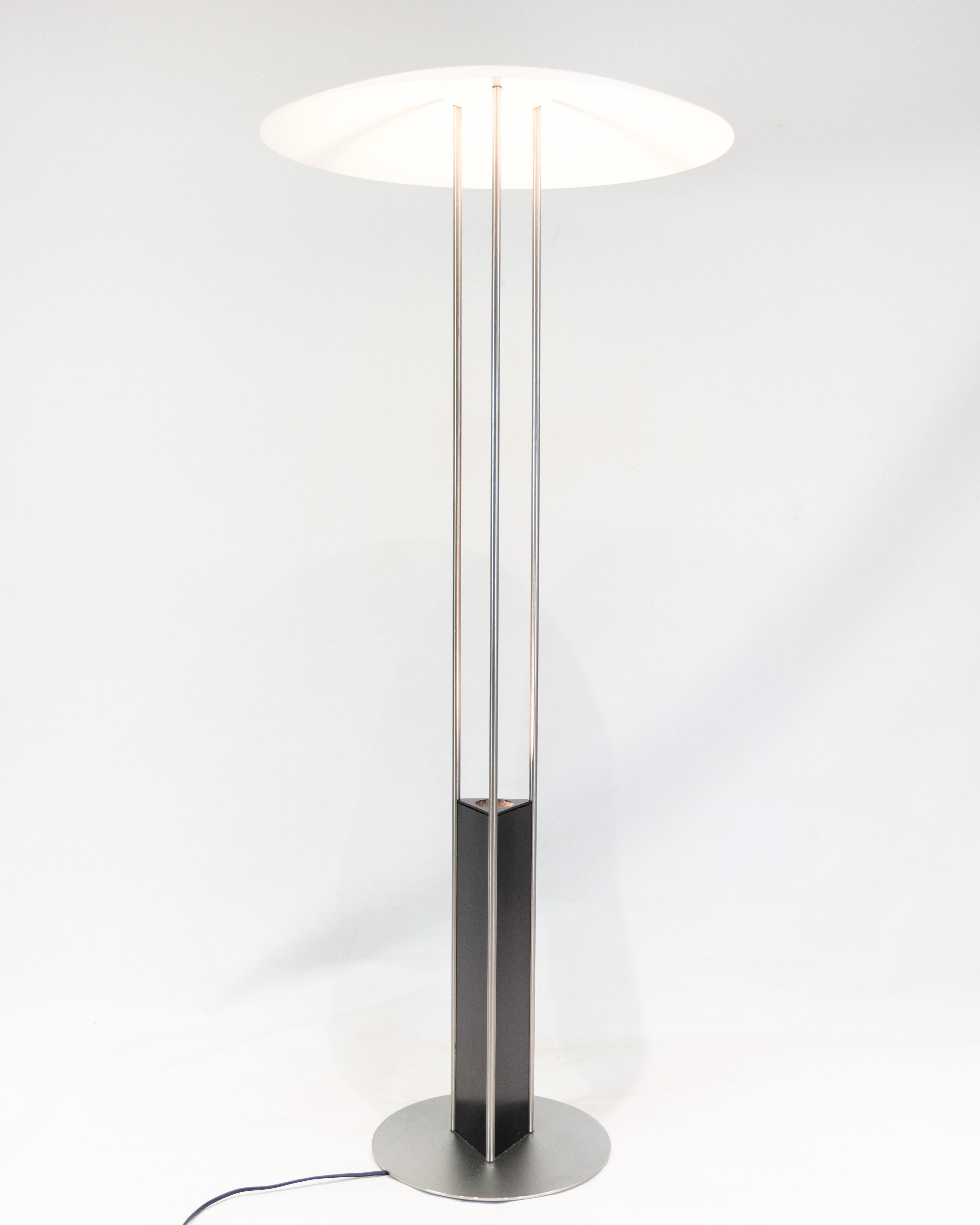 Fin du 20e siècle Lampadaire Model No Gino By Bjarne Frost & Ole Jespersen For Nordisk Solar Compagni en vente