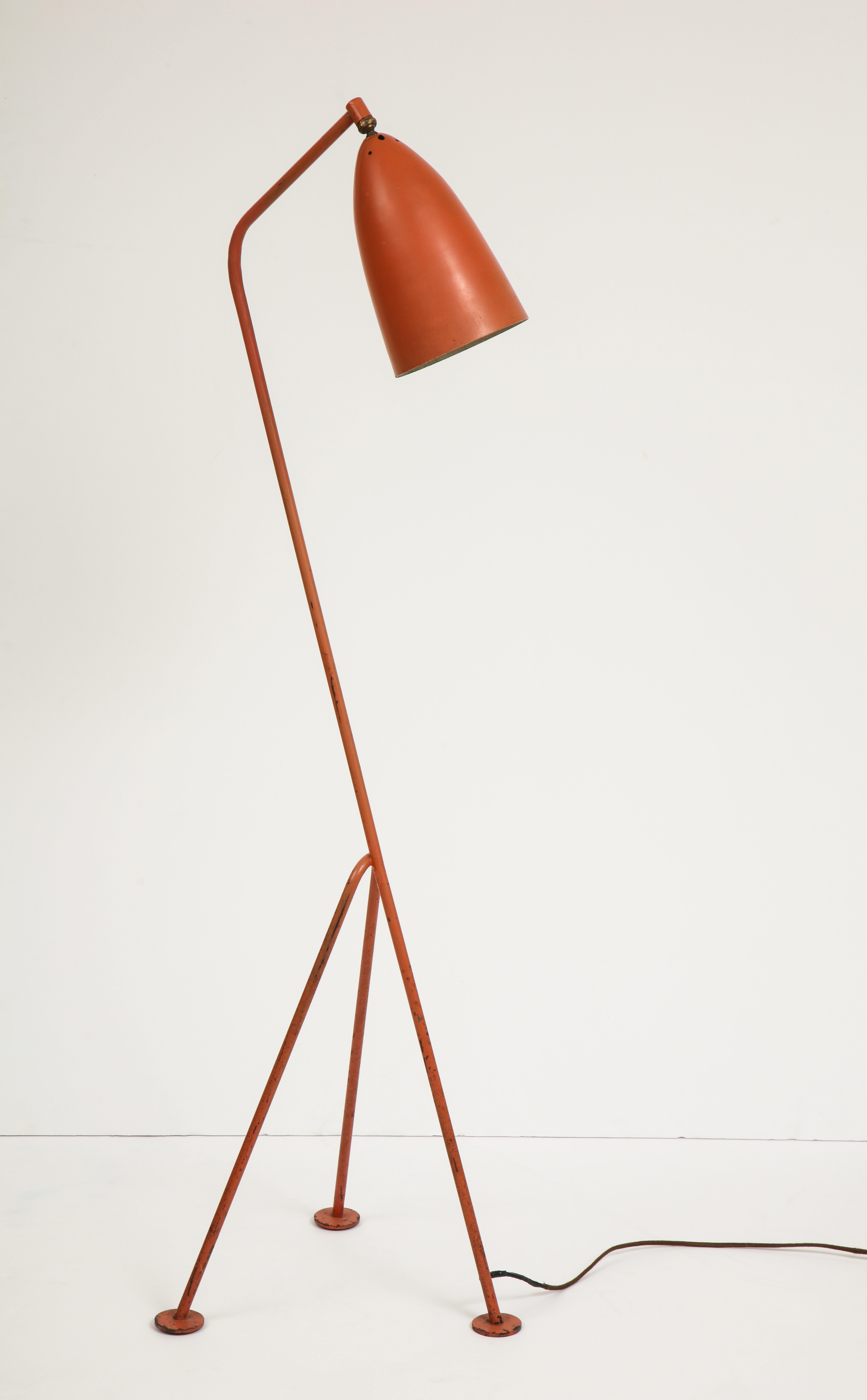Metal Floor Lamp, Model Grasshopper, Designed by Greta Magnusson Grossman