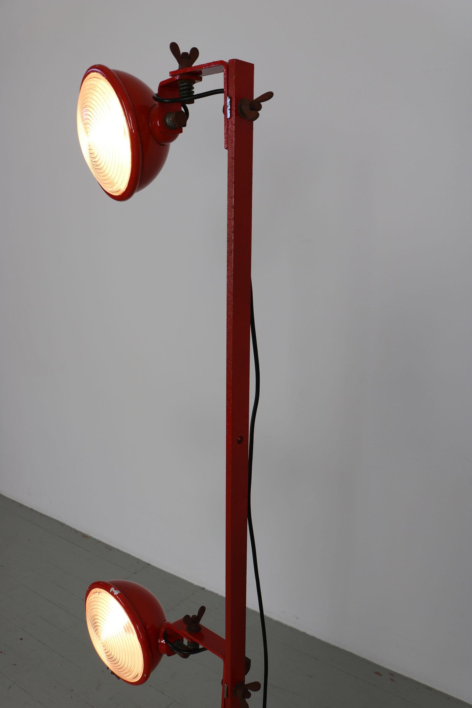  Stehlampe – Modell „Jeep“, Franca Stagi und Leonardo Cesare, Lumenform, 1968  im Angebot 4