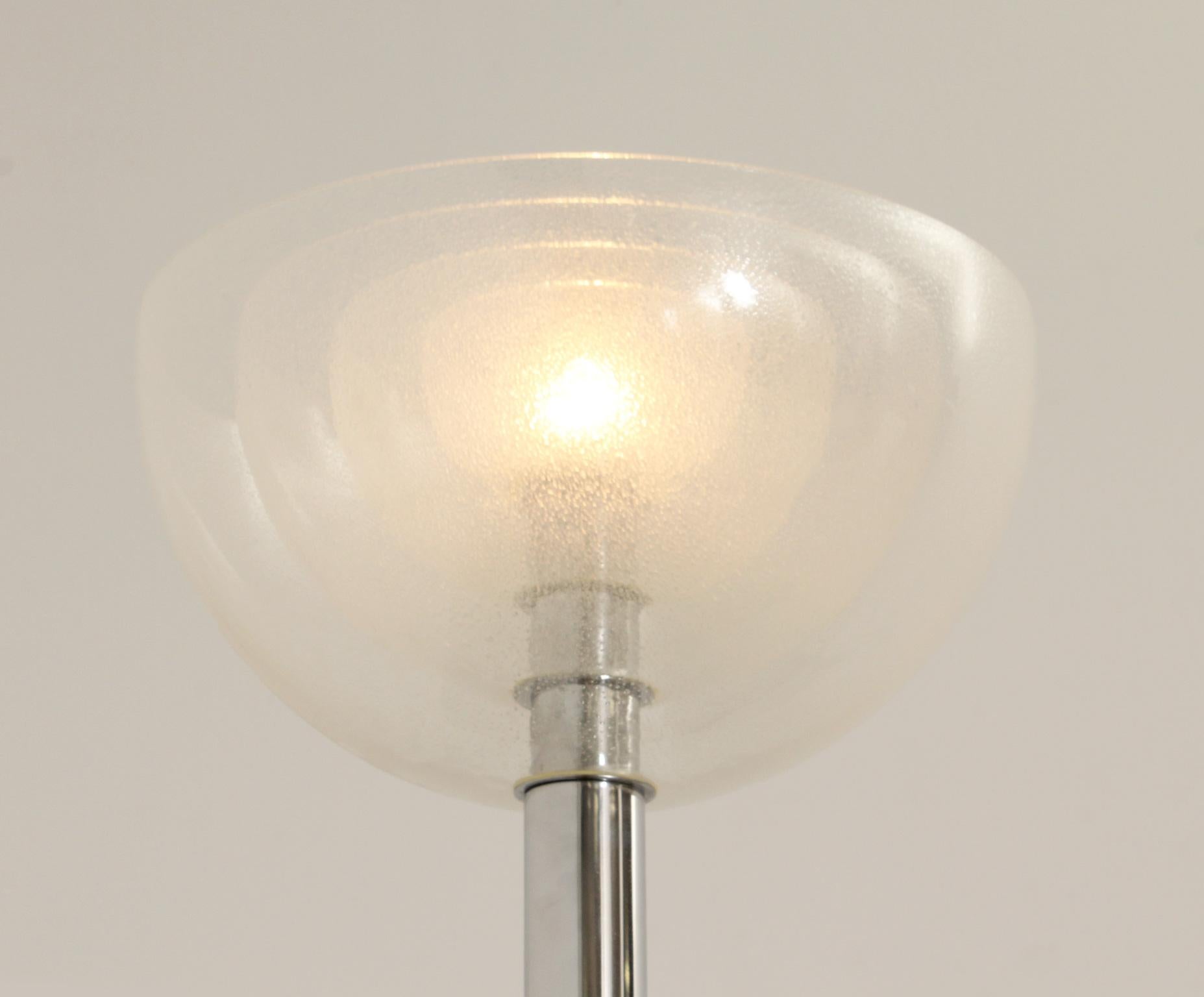 Floor Lamp Model LT 338 by Carlo Nason for Mazzega, Italy, 1967 For Sale 3