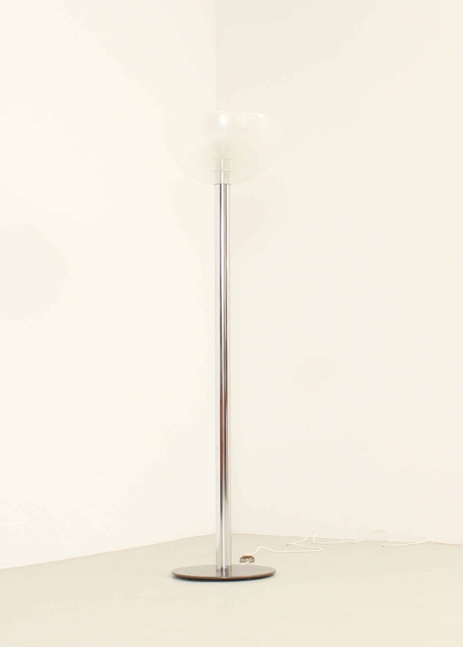 Italian Floor Lamp Model LT 338 by Carlo Nason for Mazzega, Italy, 1967 For Sale