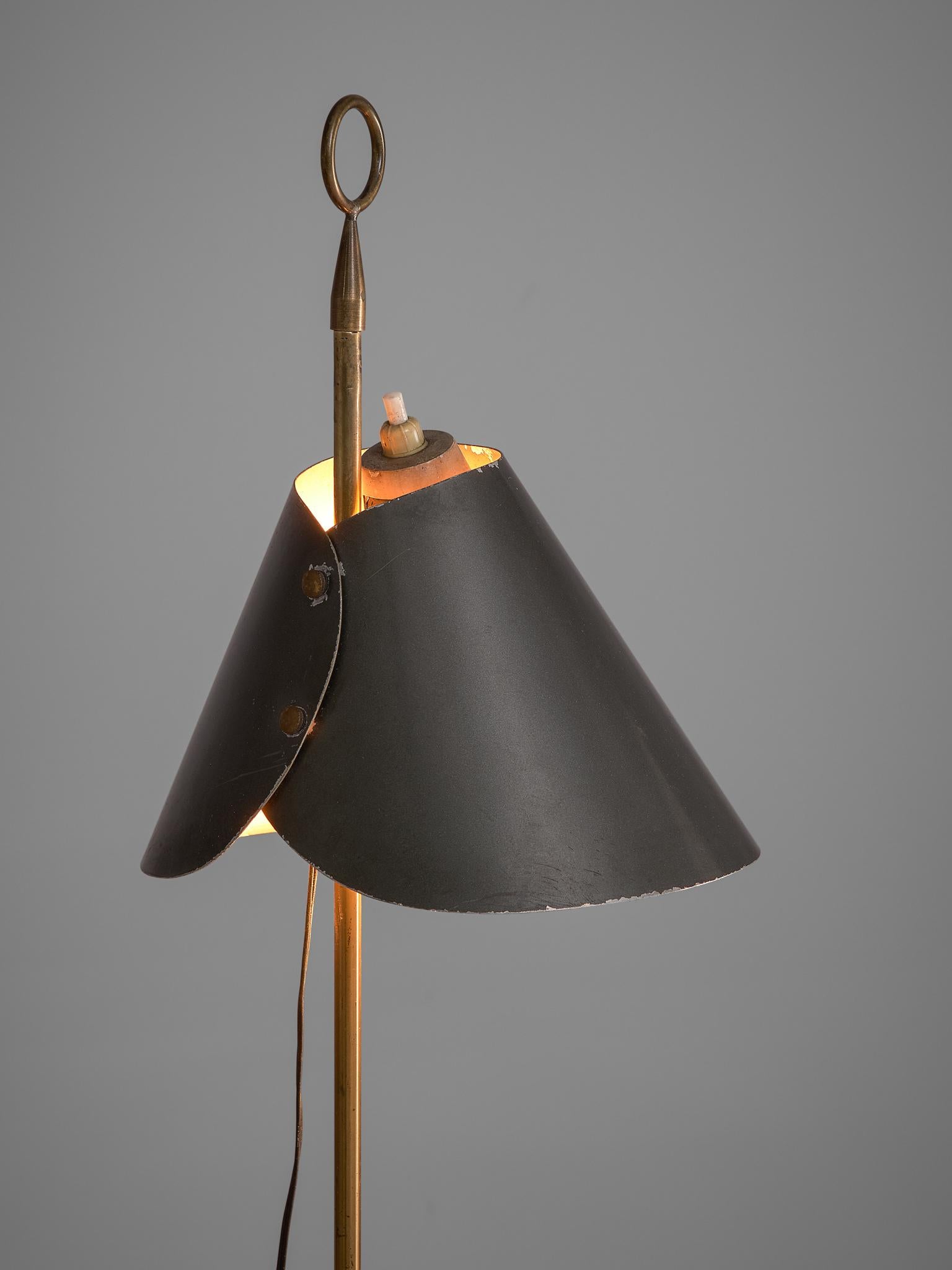 Italian Floor Lamp Model Monachella by Luigi Caccia Dominioni, Italy, 1950s