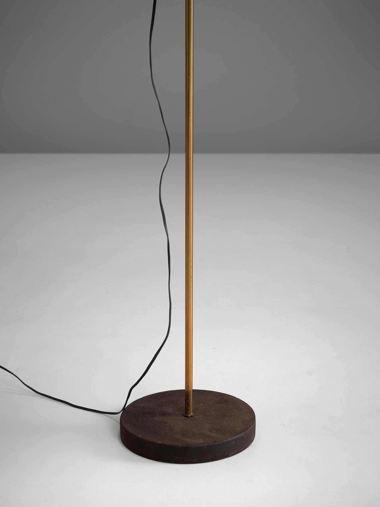Floor Lamp Model Monachella by Luigi Caccia Dominioni, Italy, 1950s In Good Condition In Waalwijk, NL