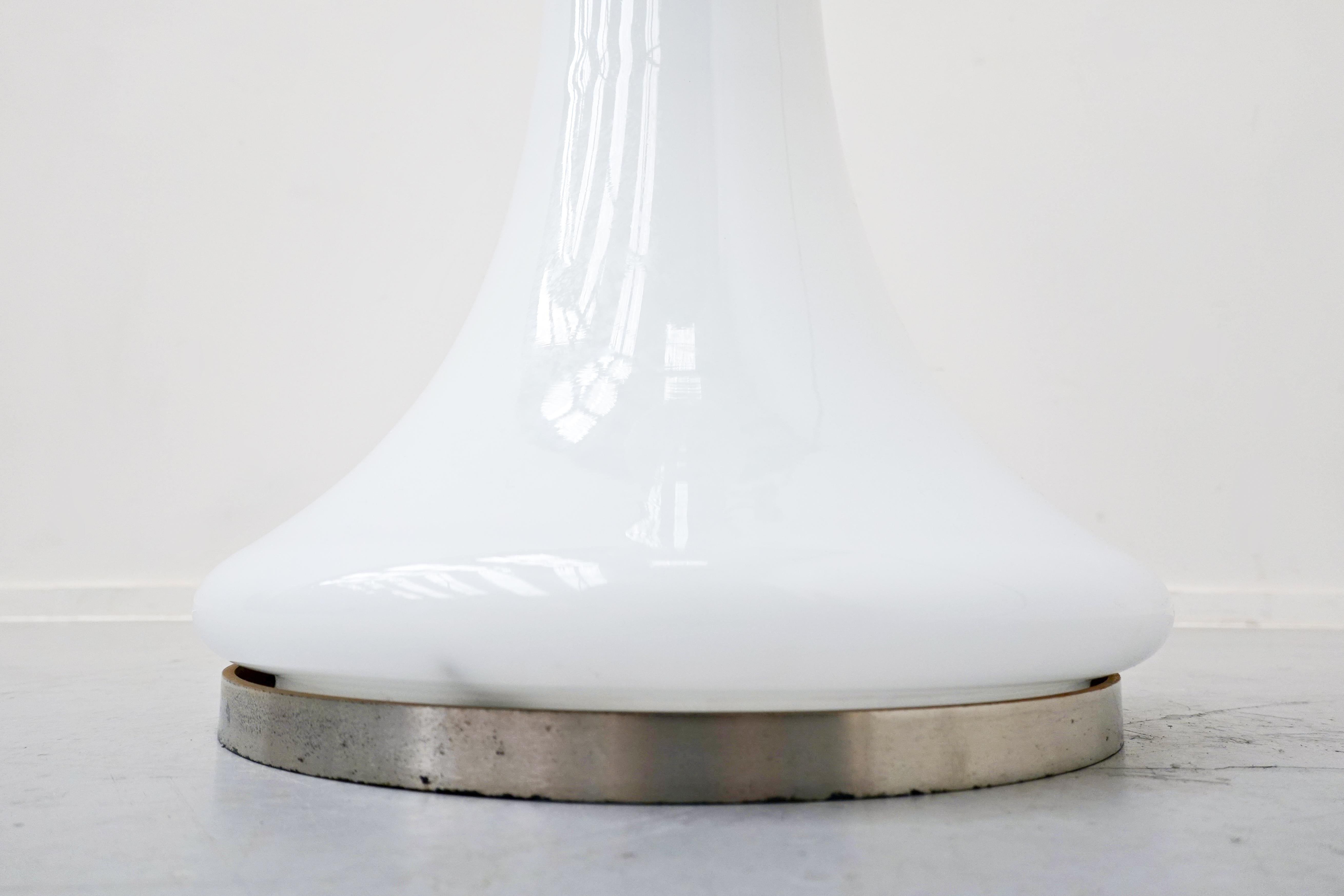 Murano Glass Floor Lamp 'Soffiato' by Carlo Nason for Mazzega - Italy 1970s 3
