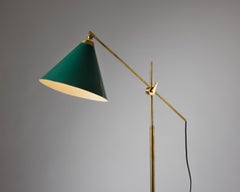 Stehleuchte 'Model THV-376' entworfen von TH. A. Valentin für Poul Dinesen