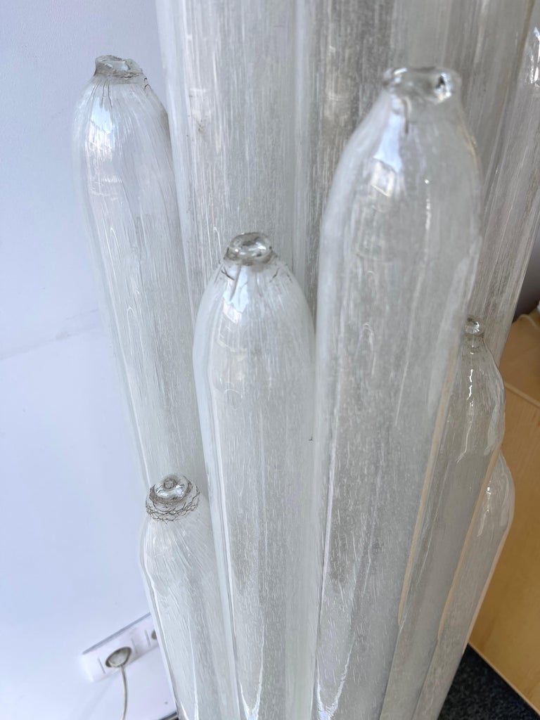 Floor Lamp Murano Glass and Metal by C.A.S.A, Italy, 1970s For Sale at ...