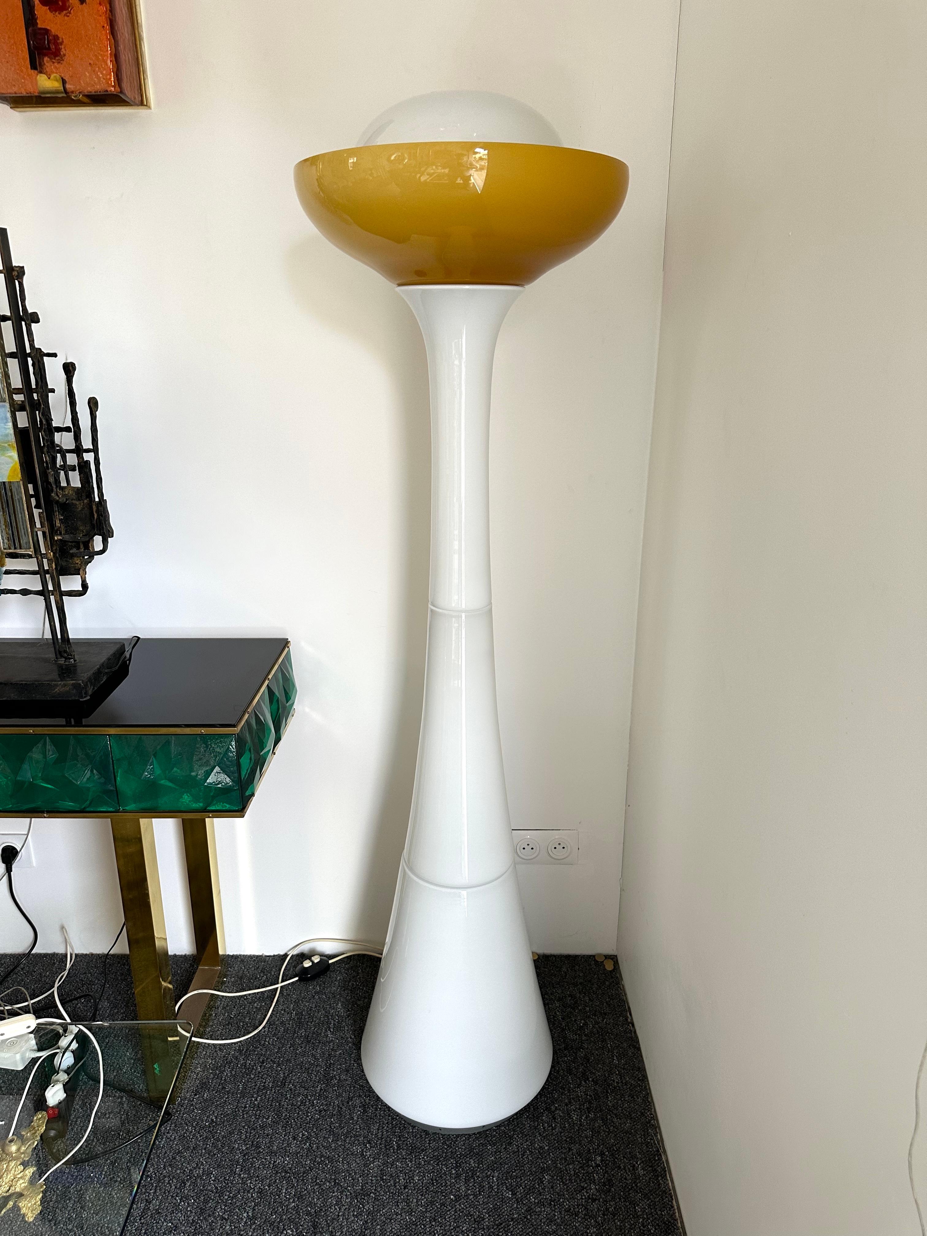 Lampadaire en verre Murano par Carlo Nason pour Selenova,  Italie, 1970 en vente 5