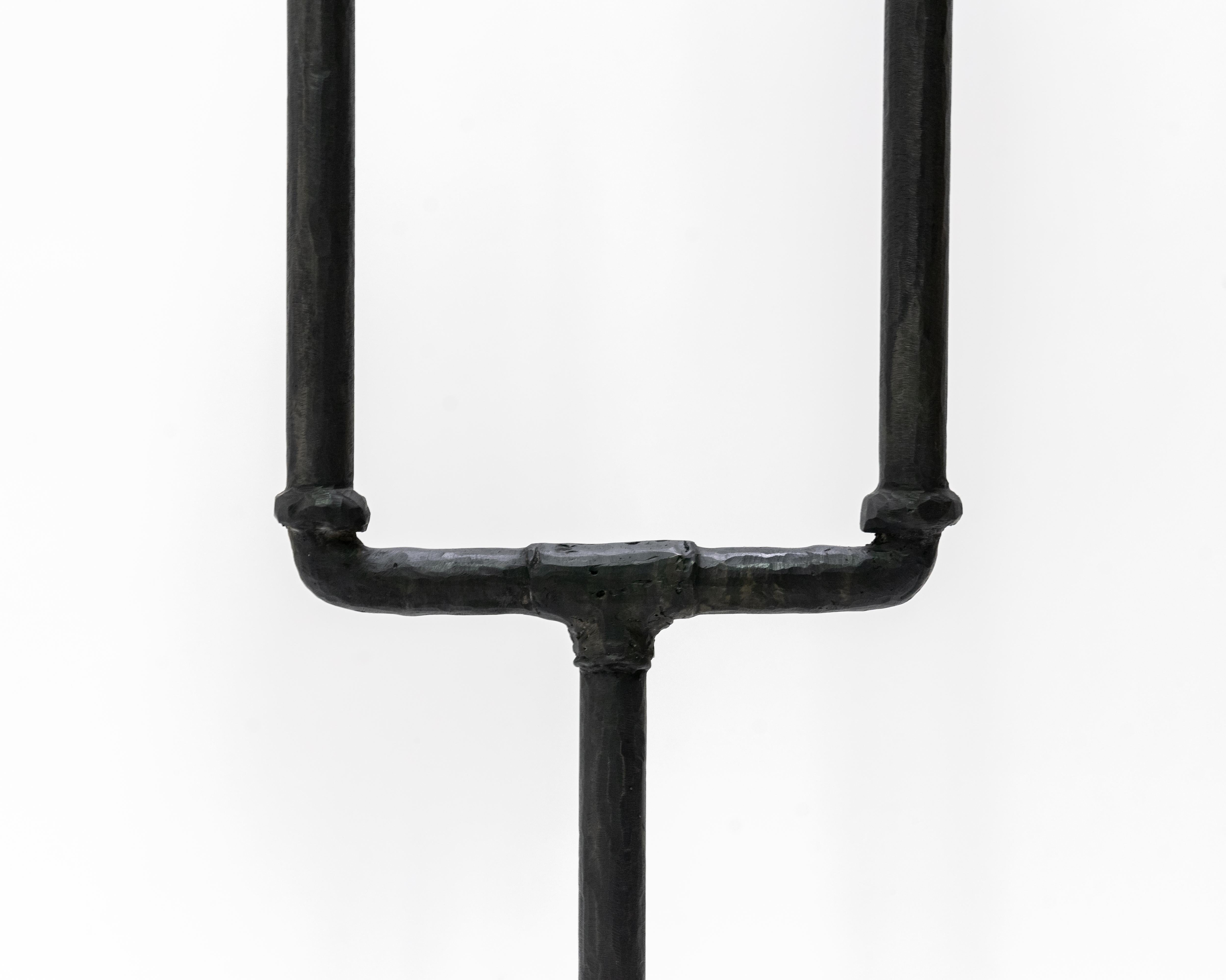 Steel Floor Lamp No. 2 by JM Szymanski