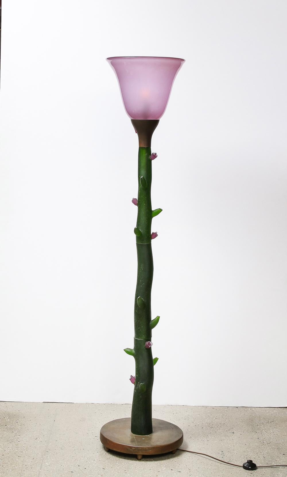 Modern Floor Lamp No.4045-2 by Eric Schmitt for Daum For Sale