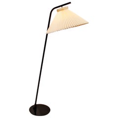 Floor Lamp of Danish Design from the 1980s with Shade by Le Klint