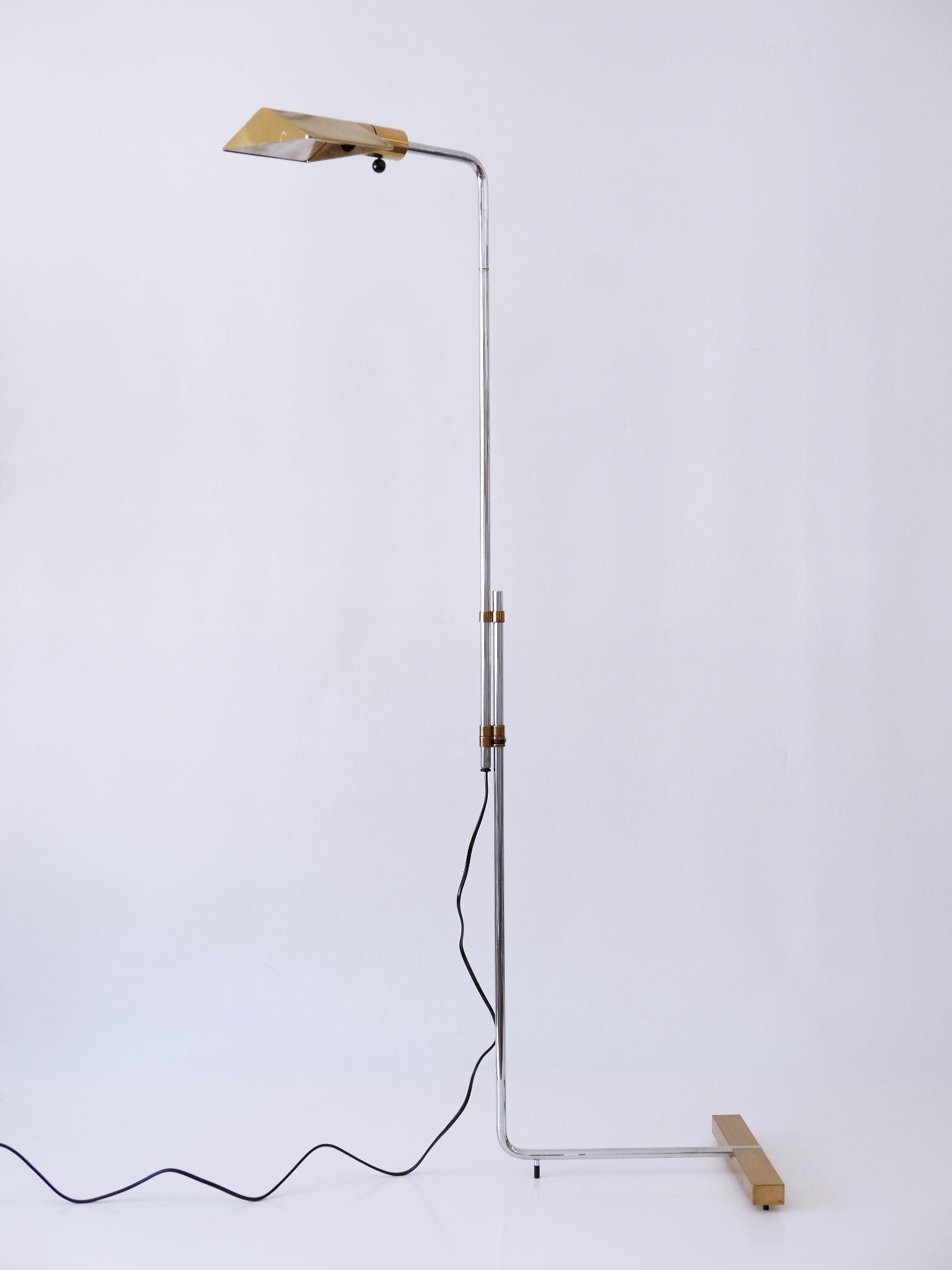 Floor Lamp or Reading Light 'Backslider' by Cedric Hartman for Jack Lenor Larsen For Sale 1