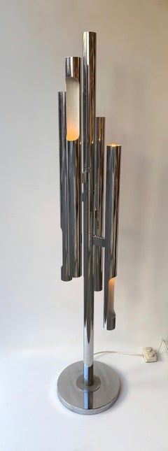 Floor Lamp Organ by Gaetano Sciolari, Italy, 1970s