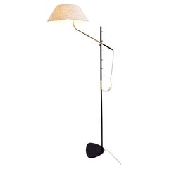 Floor Lamp Pelican N°2097 by J.T. Kalmar, Vienna, 1950s