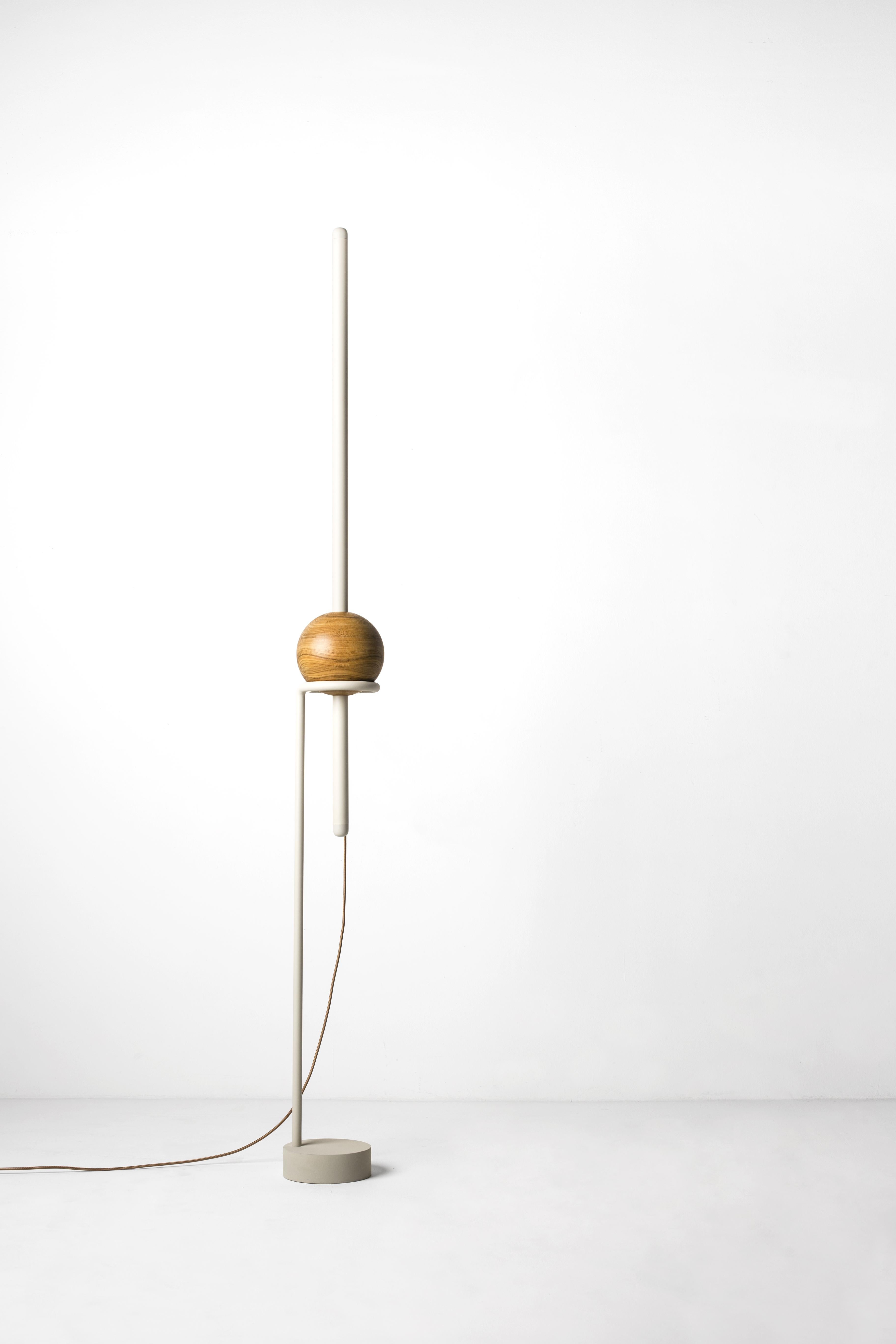 Other Floor Lamp Pivô on Tropical Brazilian Hardwood For Sale