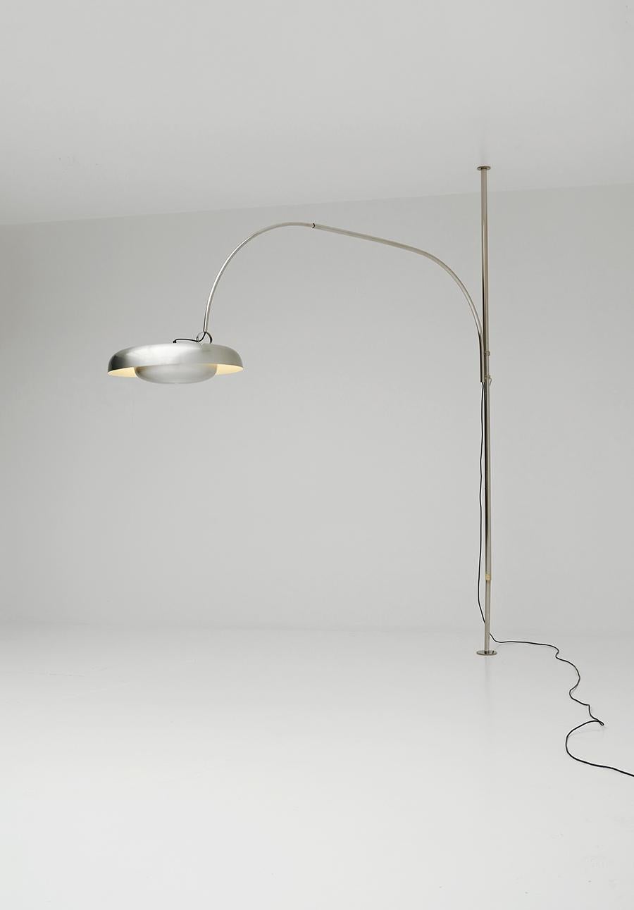 Floor Lamp 'PR' by Pirro Cuniberti from Sirrah 1970s In Good Condition In Lucca, IT