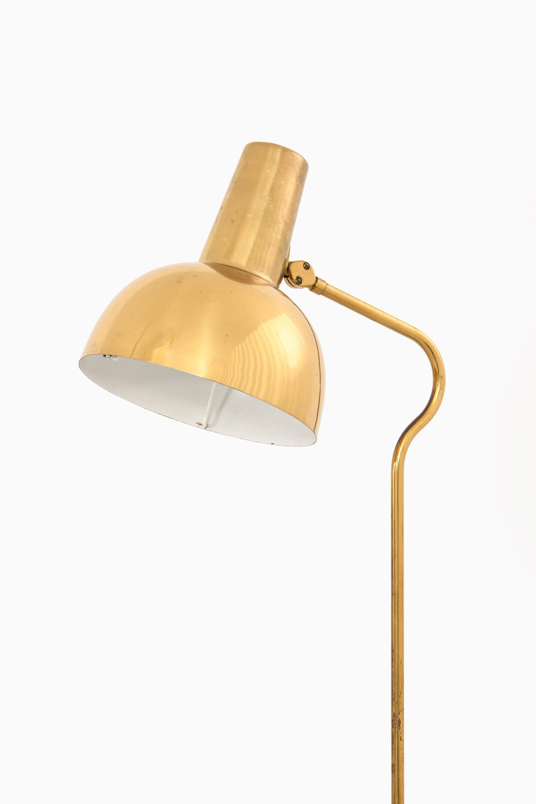Rare floor lamp by unknown designer. Produced by ASEA in Sweden.