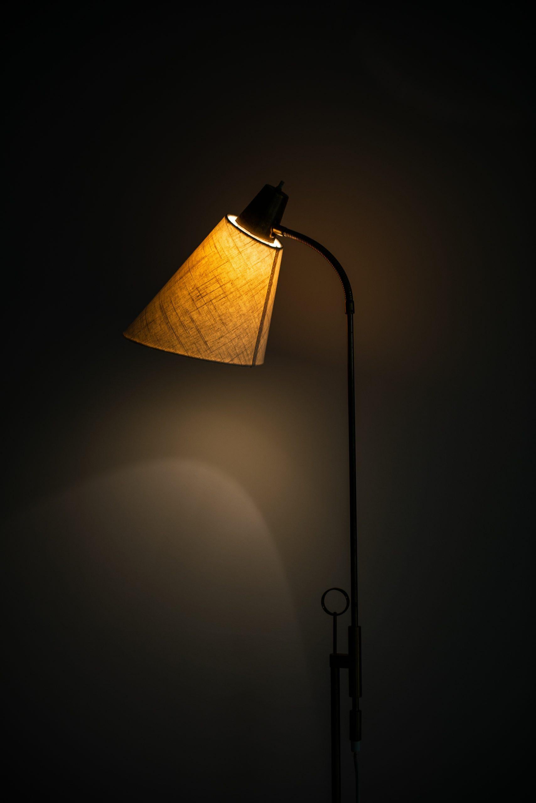 Mid-20th Century Floor Lamp Produced by Falkenbergs Belysnings AB in Sweden