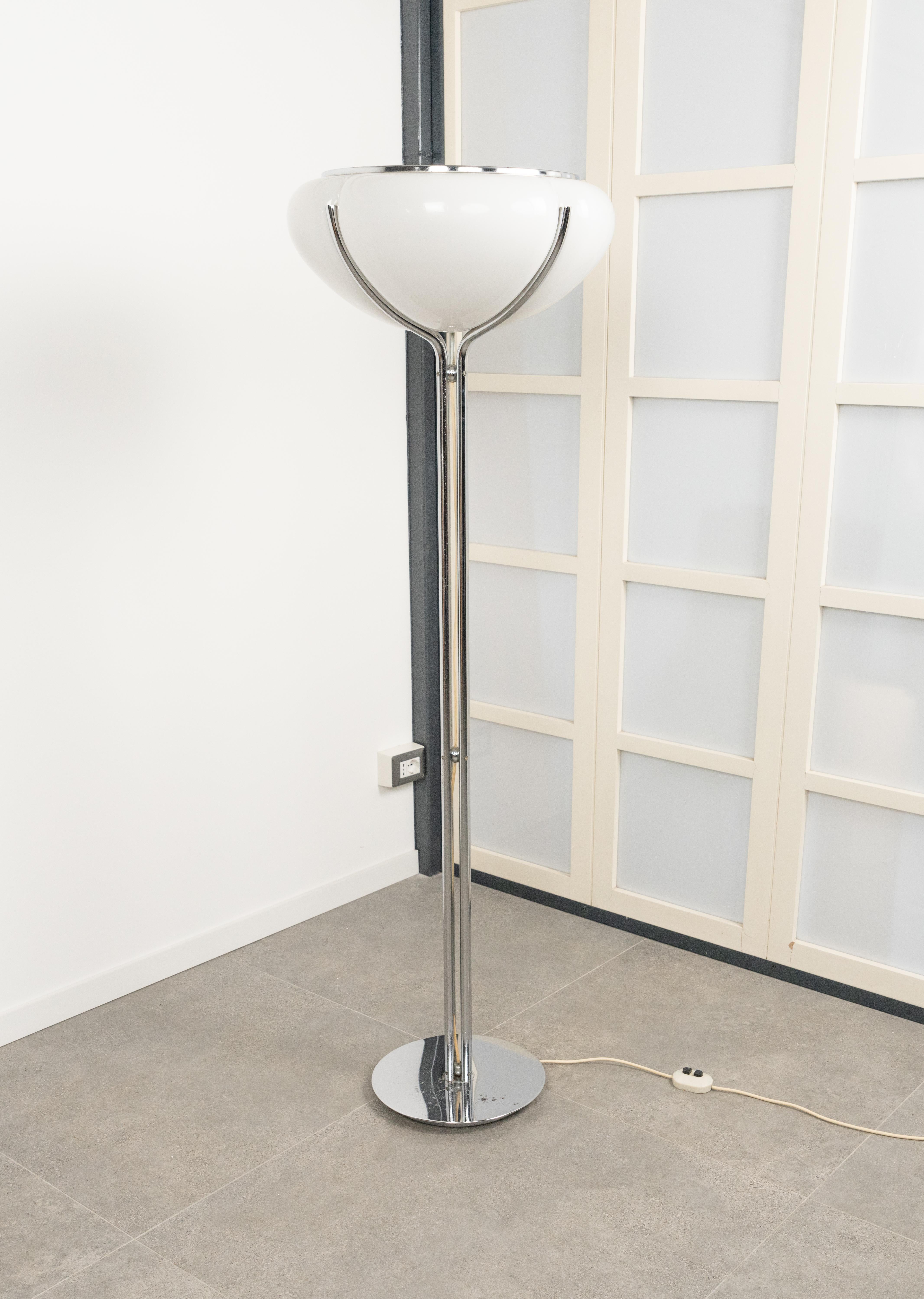 Lampadaire Quadrifoglio de Gae Aulenti pour Harvey Guzzini, Italie, années 1970 en vente 1