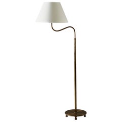 Vintage Floor Lamp ‘Small Camel’ Designed Josef Frank for Svenskt Tenn,  Sweden. 1950's