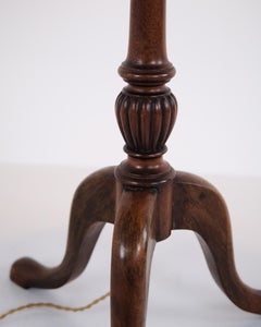 Floor Lamp / Standard Lamp with Mahogany Table in Late Empire Style