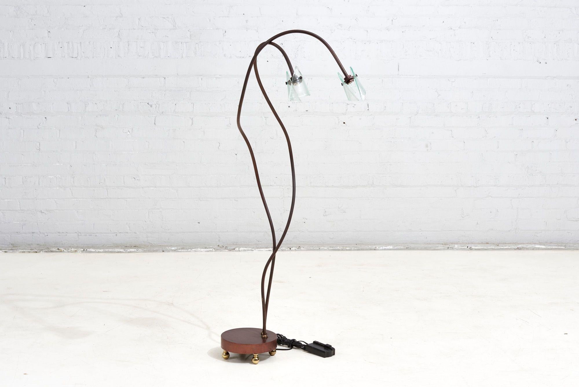 Mid-Century Modern Floor Lamp Style of Ron Arad, Italy For Sale