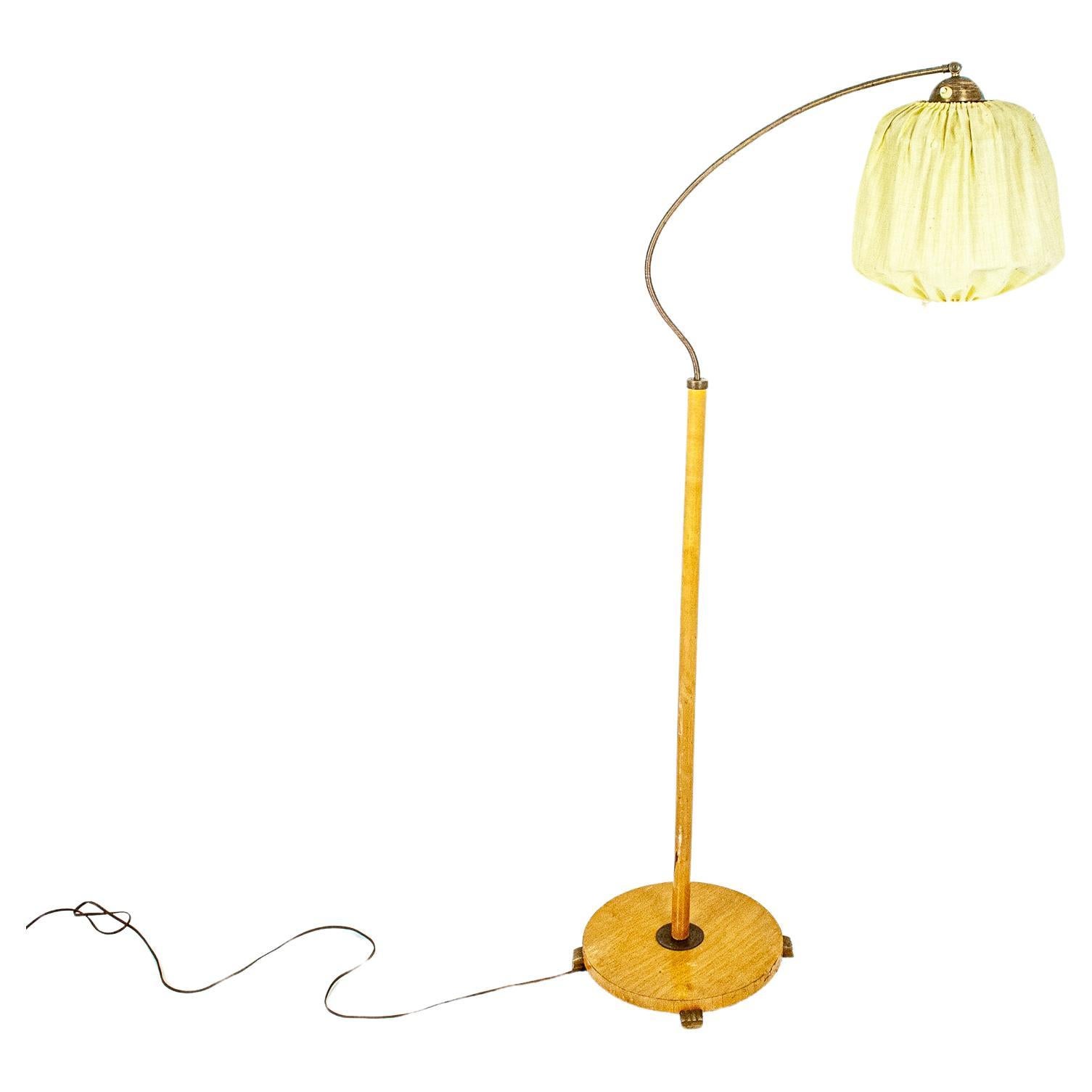 Floor Lamp, Swedish modern, 1940ts For Sale