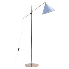 Floor lamp THV376 by TH Valentiner for Poul Dinesen