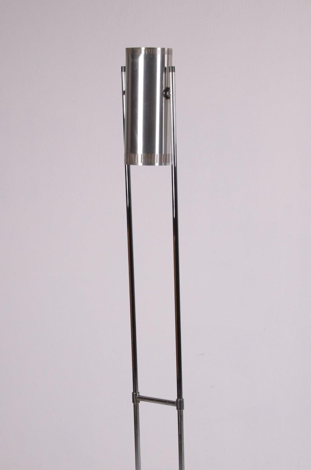 Danish Floor Lamp Trombone by s For Sale