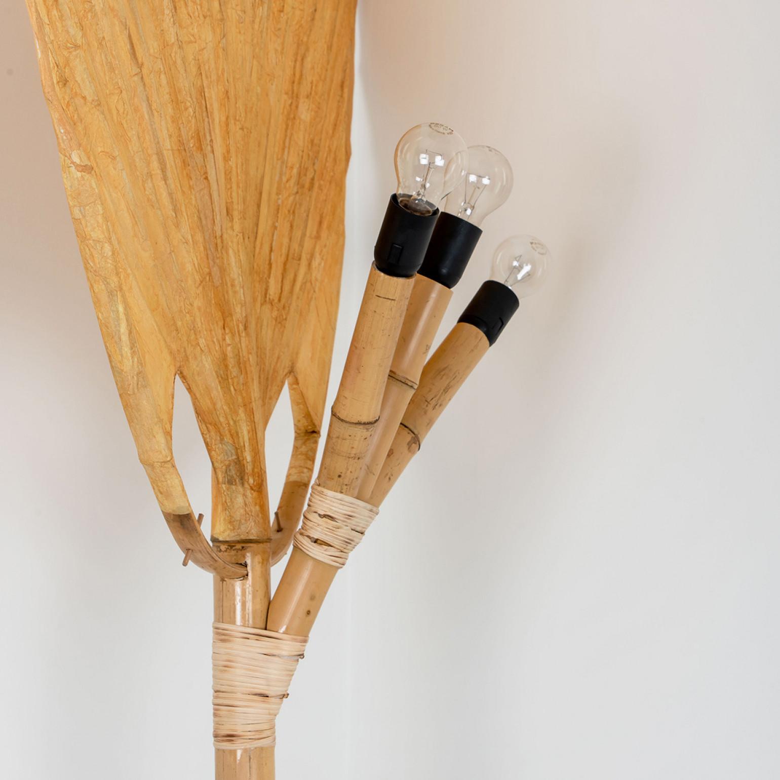 Floor Lamp “Uchiwa” by Ingo Maurer for Design M Germany, 1977 For Sale 5