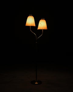 Floor lamp, unknown designer and maker, Sweden, 1940s