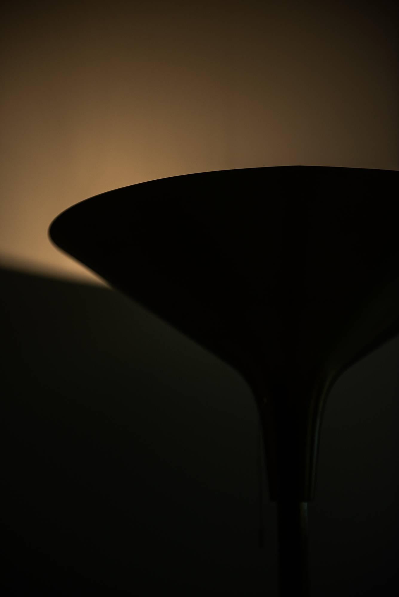 Mid-20th Century Floor Lamp / Uplight in Brass Produced in Denmark