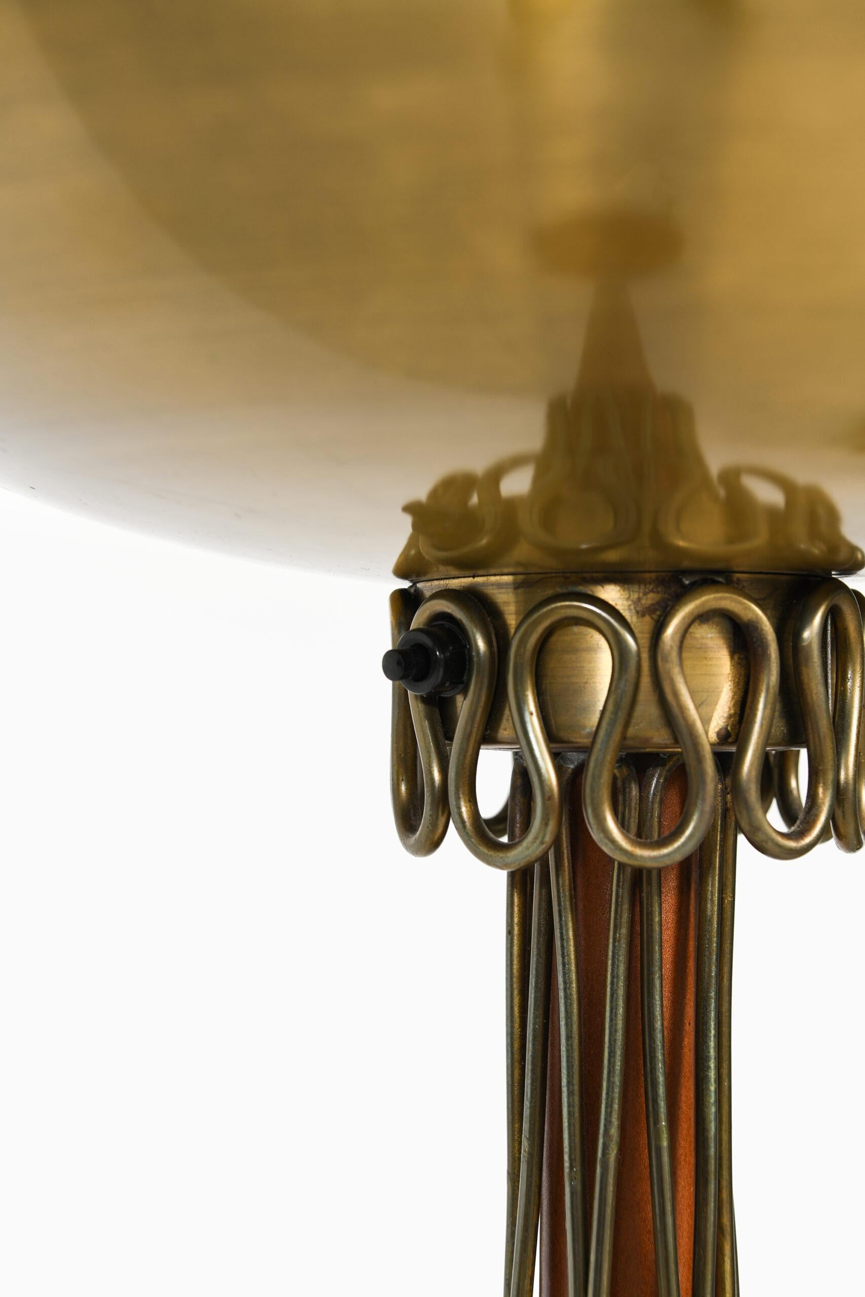 Scandinavian Modern Floor Lamp / Uplight Probably Produced in Sweden For Sale