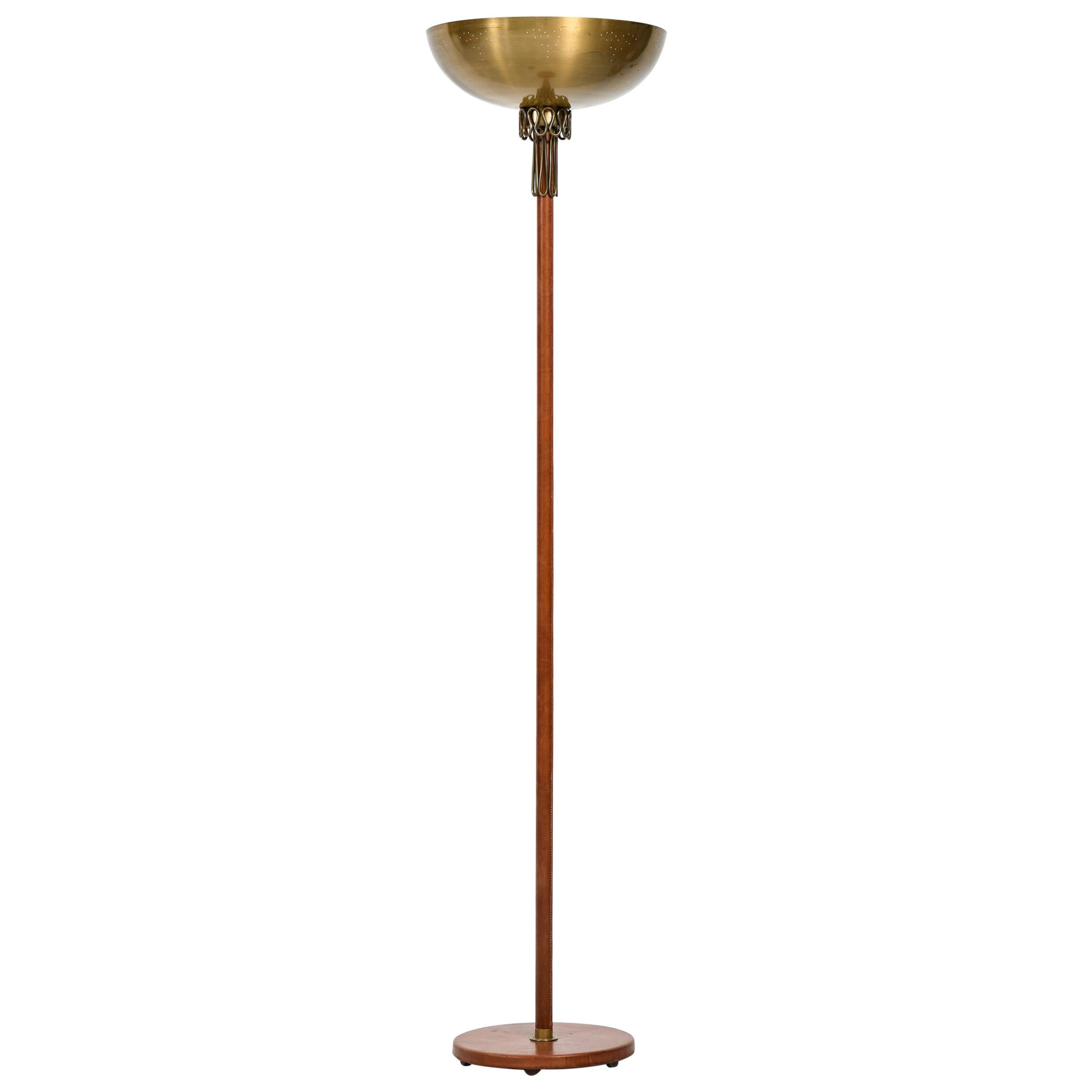 Floor Lamp / Uplight Probably Produced in Sweden For Sale