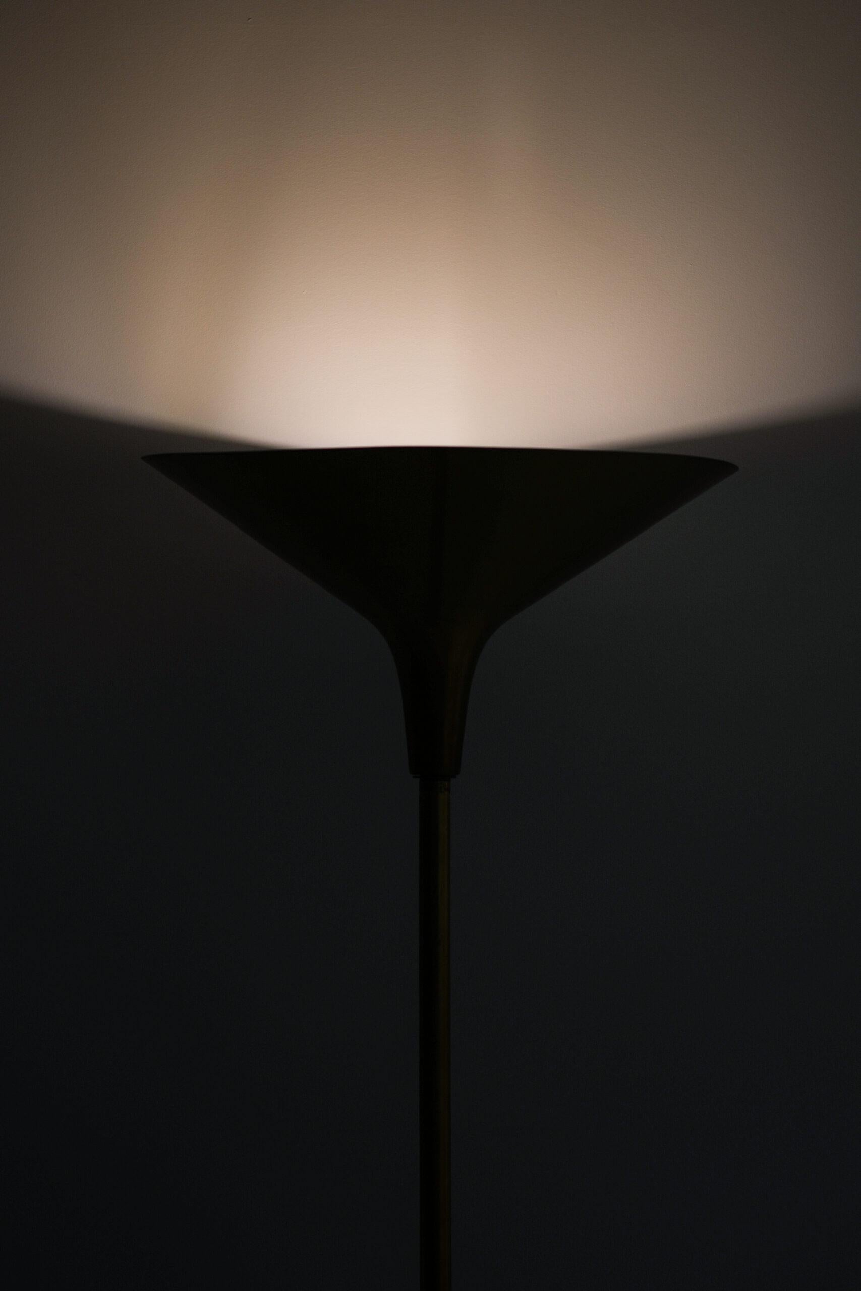 Scandinavian Modern Floor Lamp / Uplight Produced in Denmark For Sale