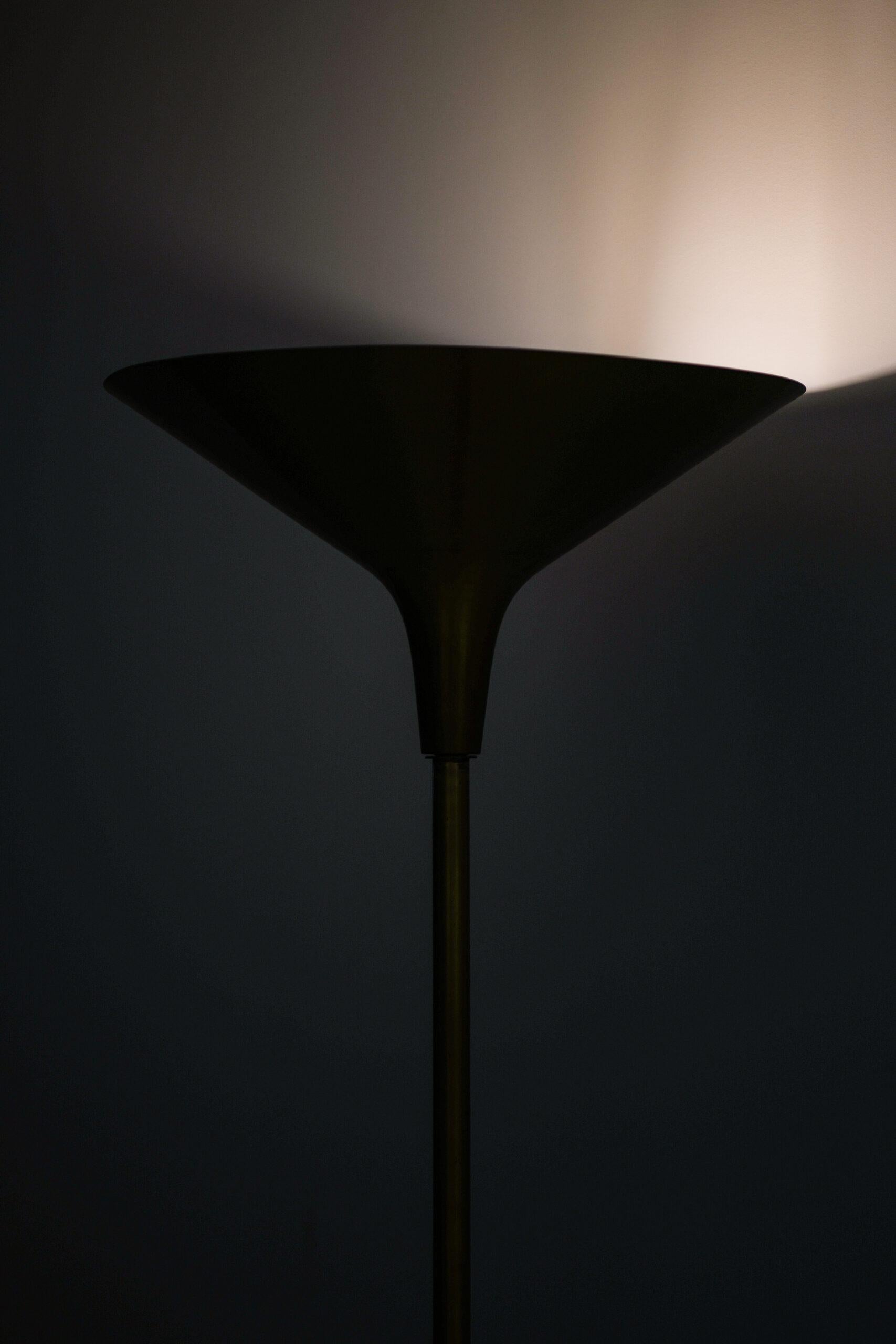 Danish Floor Lamp / Uplight Produced in Denmark For Sale