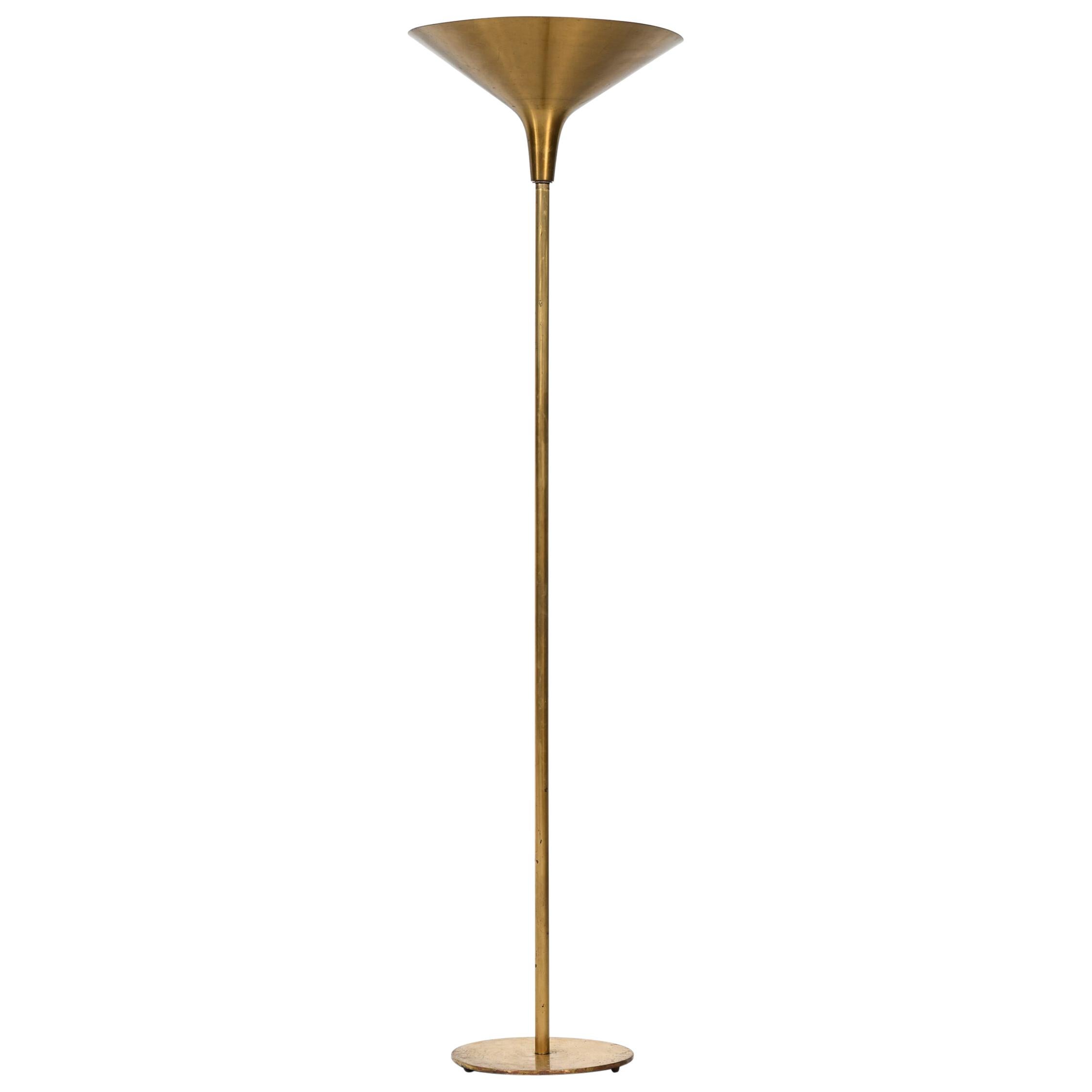 Floor Lamp / Uplight Produced in Denmark For Sale