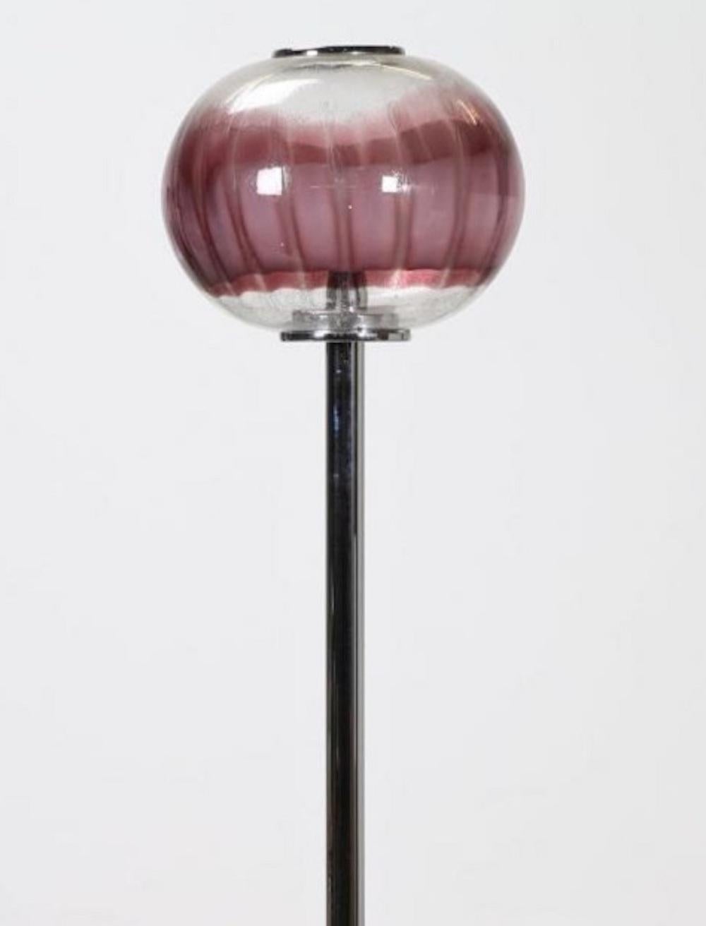 Floor Lamp, VeArt 'Attributed', Italy, 1970s In Good Condition In Roma, IT
