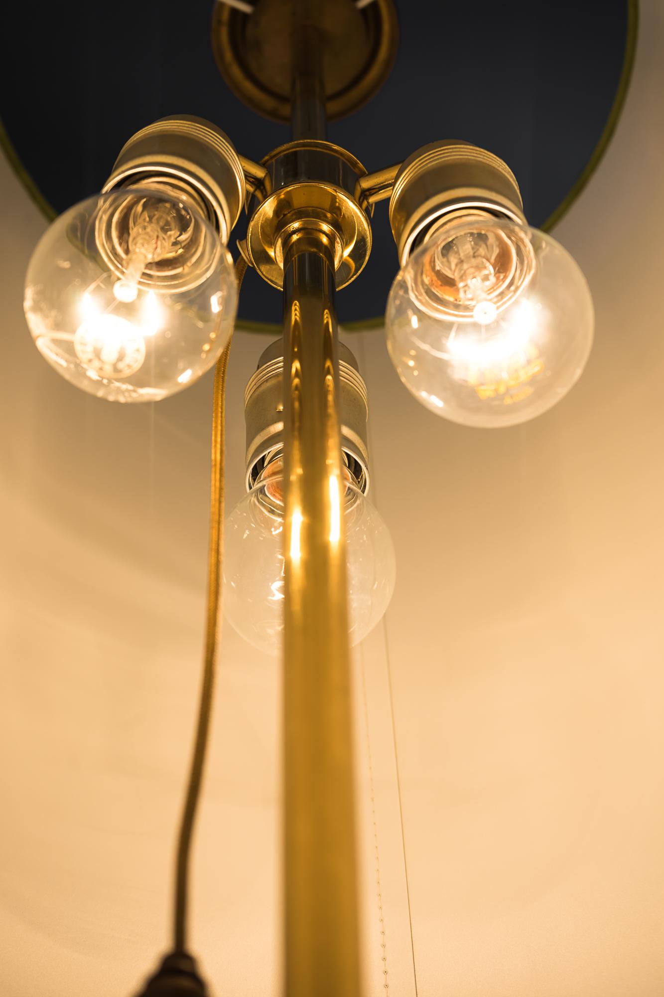 Floor Lamp, Vienna, circa 1960s with Glass Handle For Sale 4