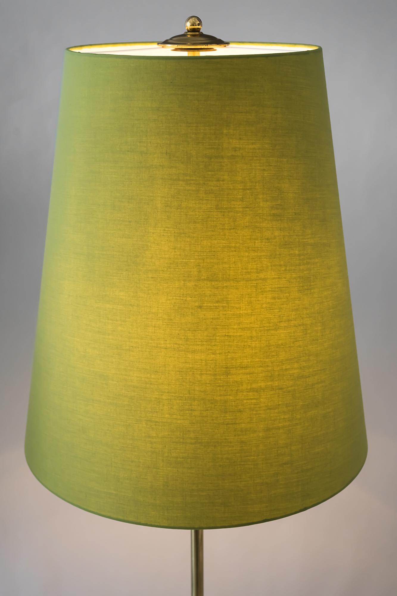 Austrian Floor Lamp, Vienna, circa 1960s with Glass Handle For Sale