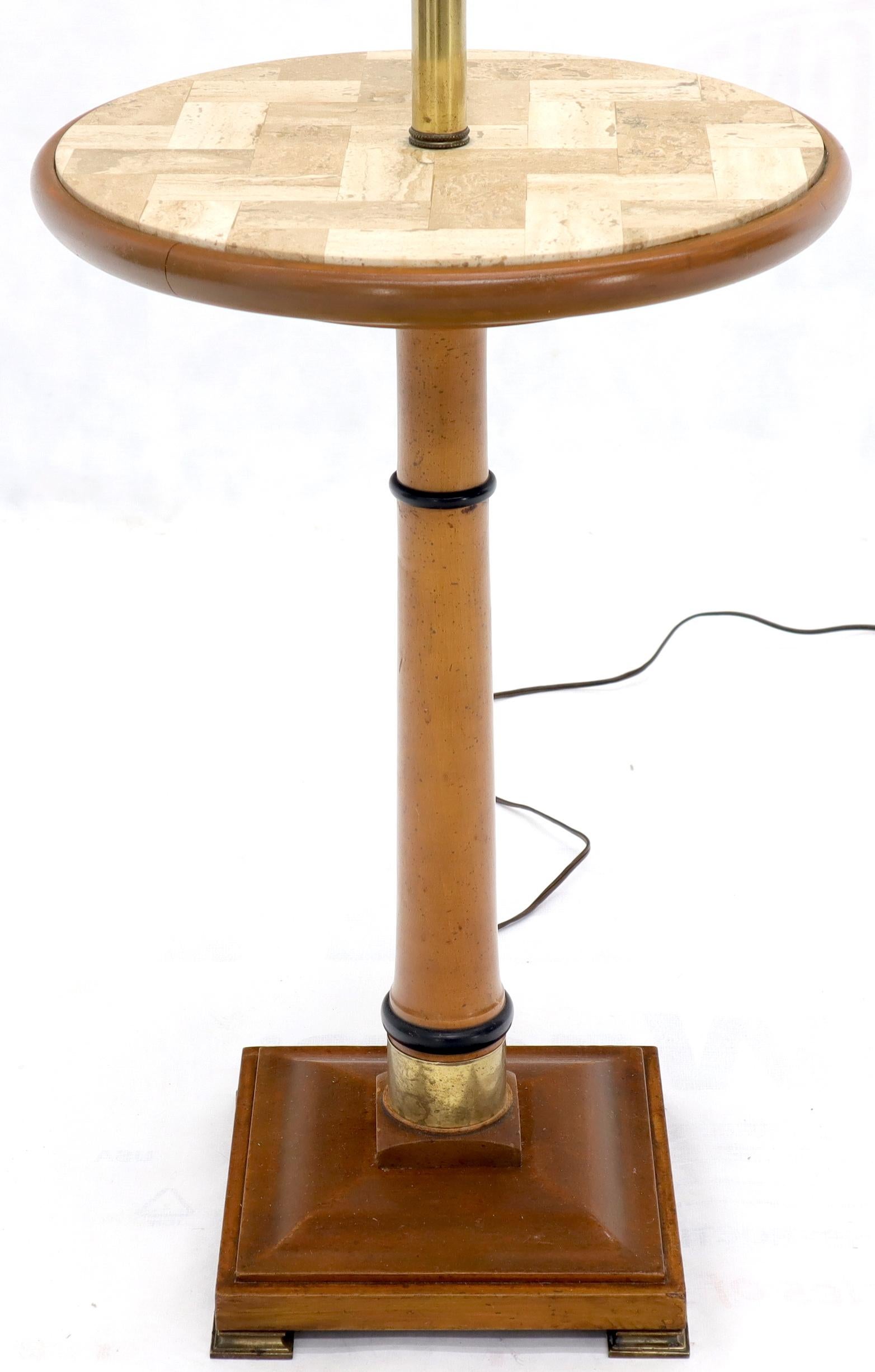 table built in lamp
