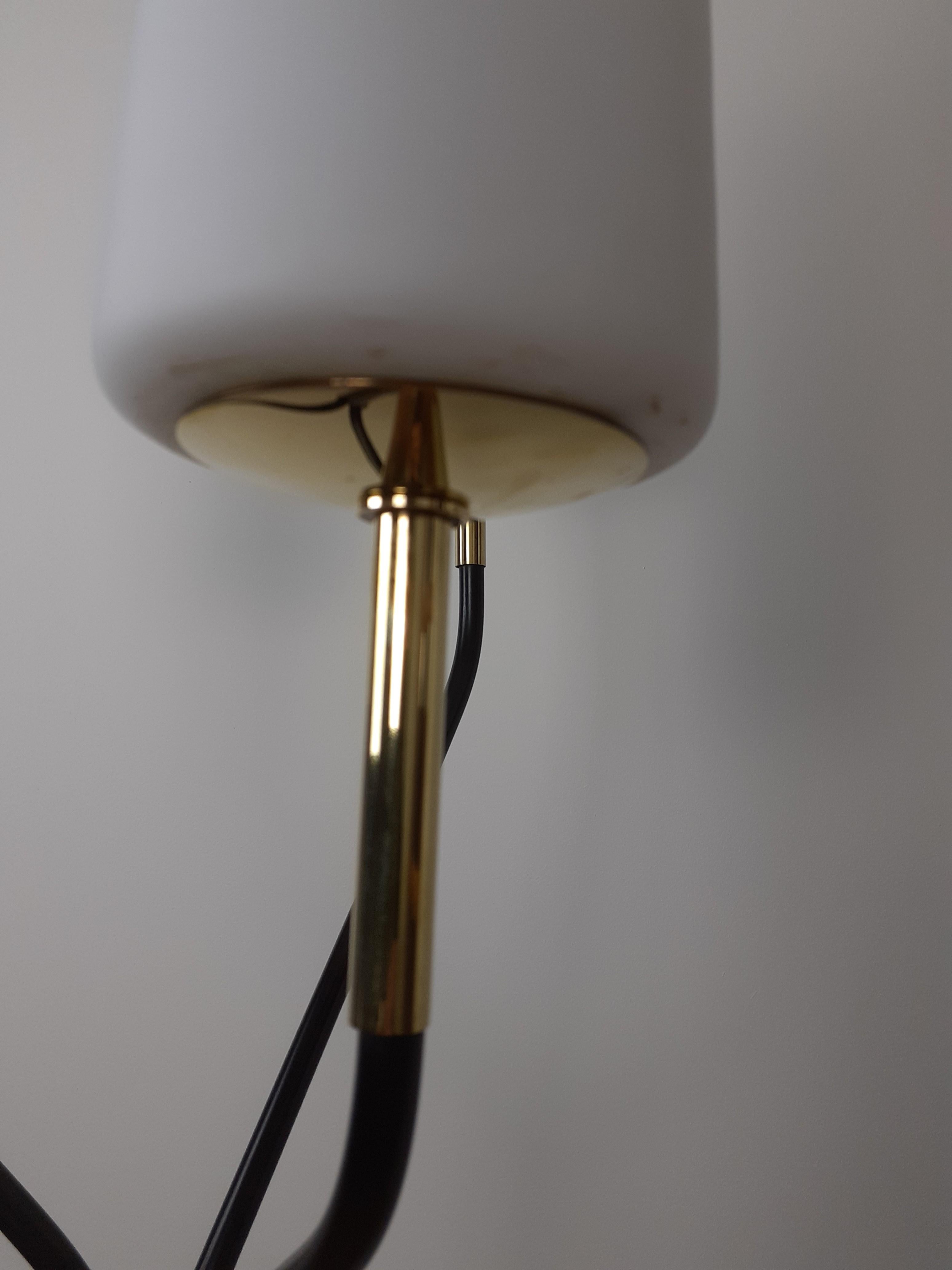 Floor Lamp with 3 Sconces, Lunel House, circa 1950 3