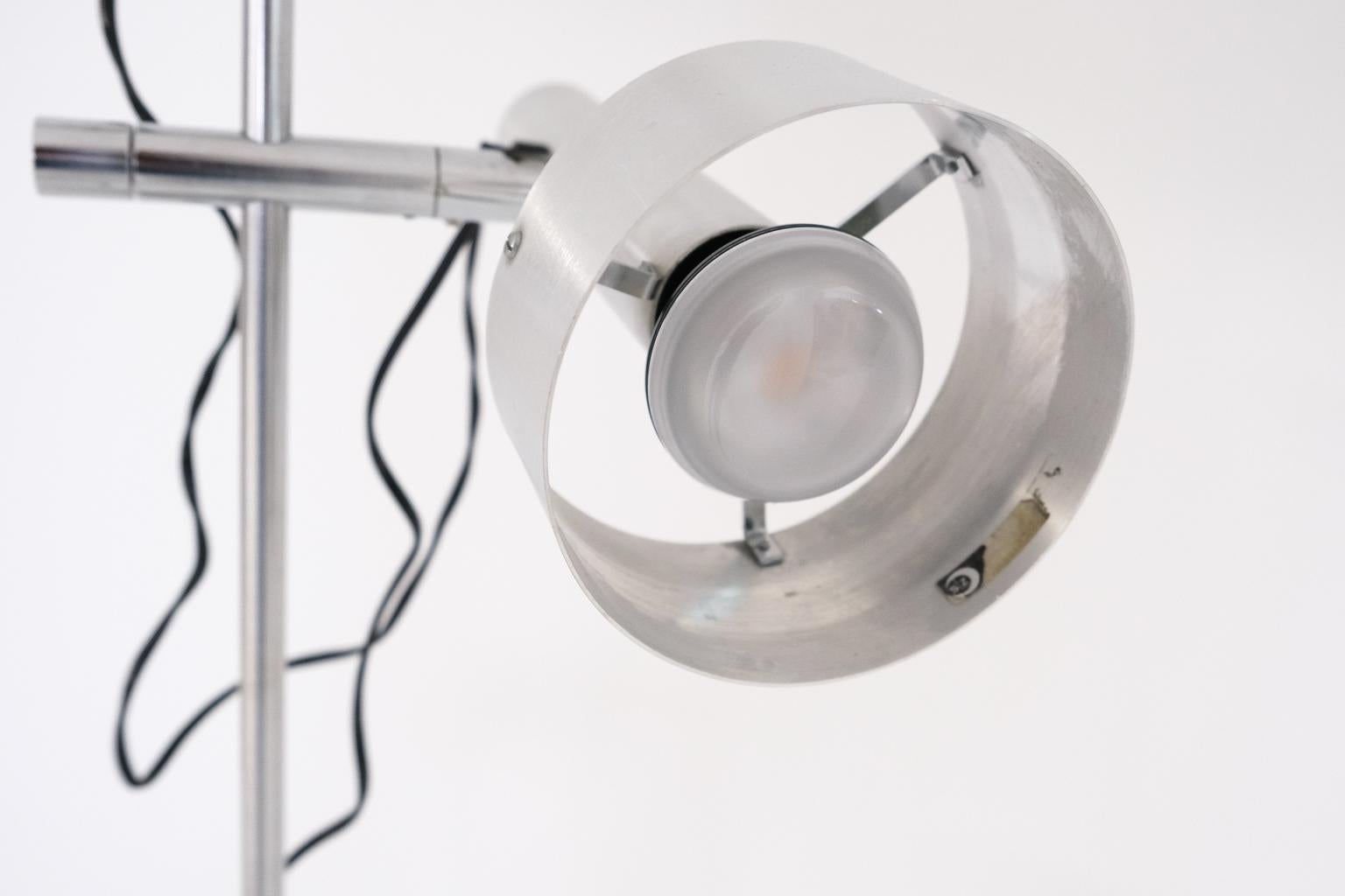 Floor Lamp with 3 Spots by Edi Franz for Swisslamps International, Zürich, 1956 4