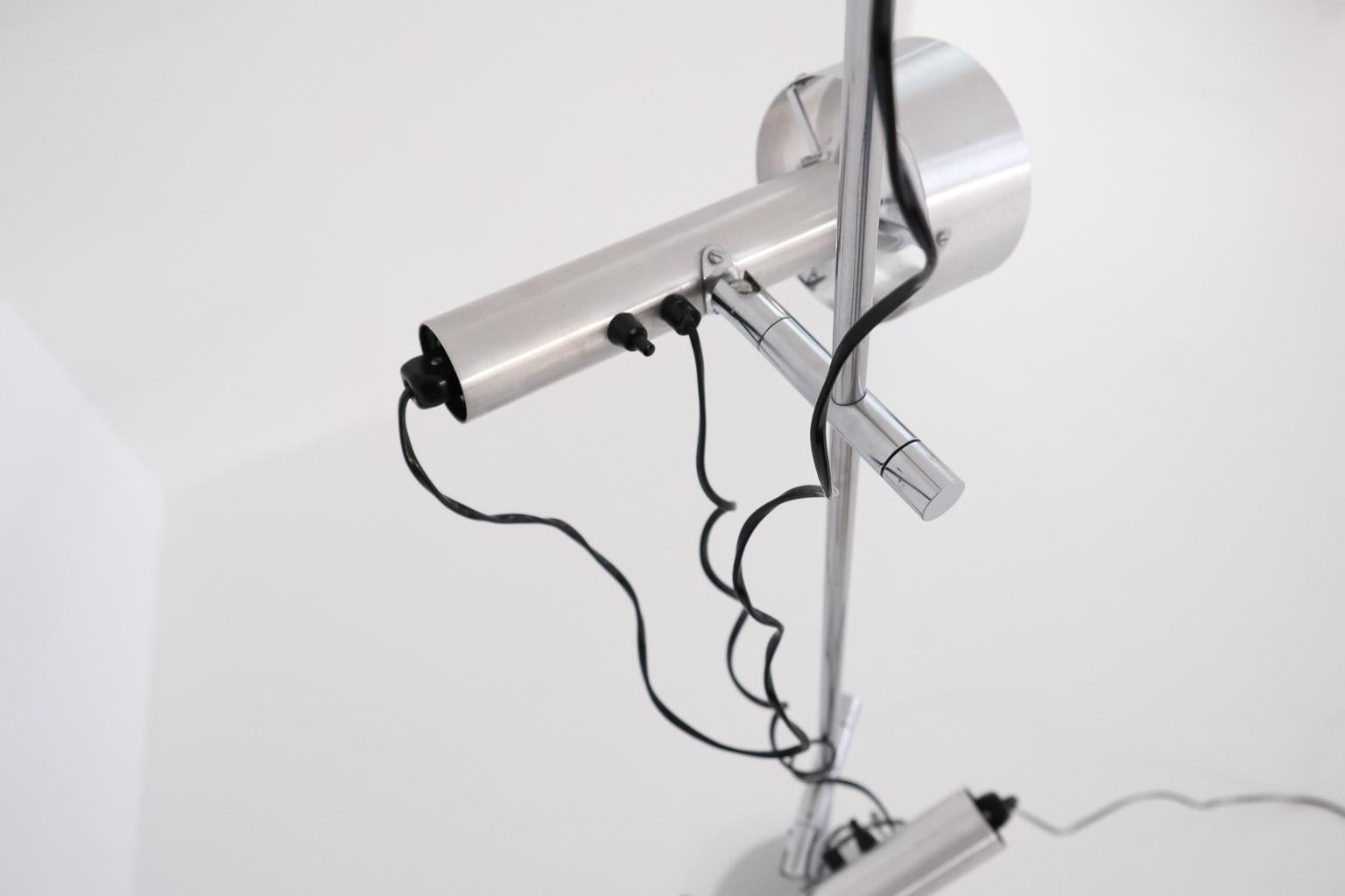 Floor Lamp with 3 Spots by Edi Franz for Swisslamps International, Zürich, 1956 7