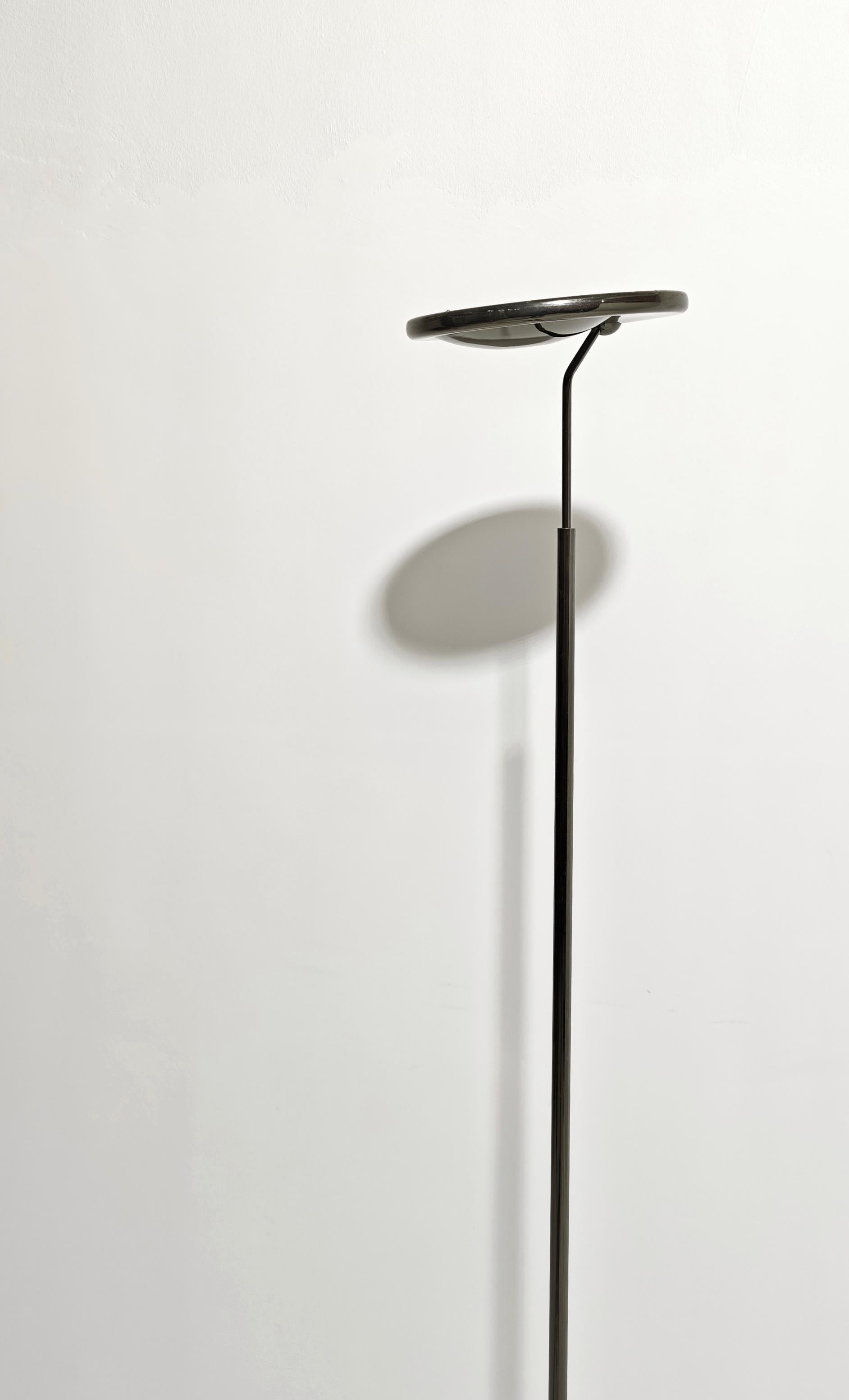 Floor Lamp With Adjustable Halogen Light in Bronzed Brass Mid-Century Modern 70s im Angebot 2