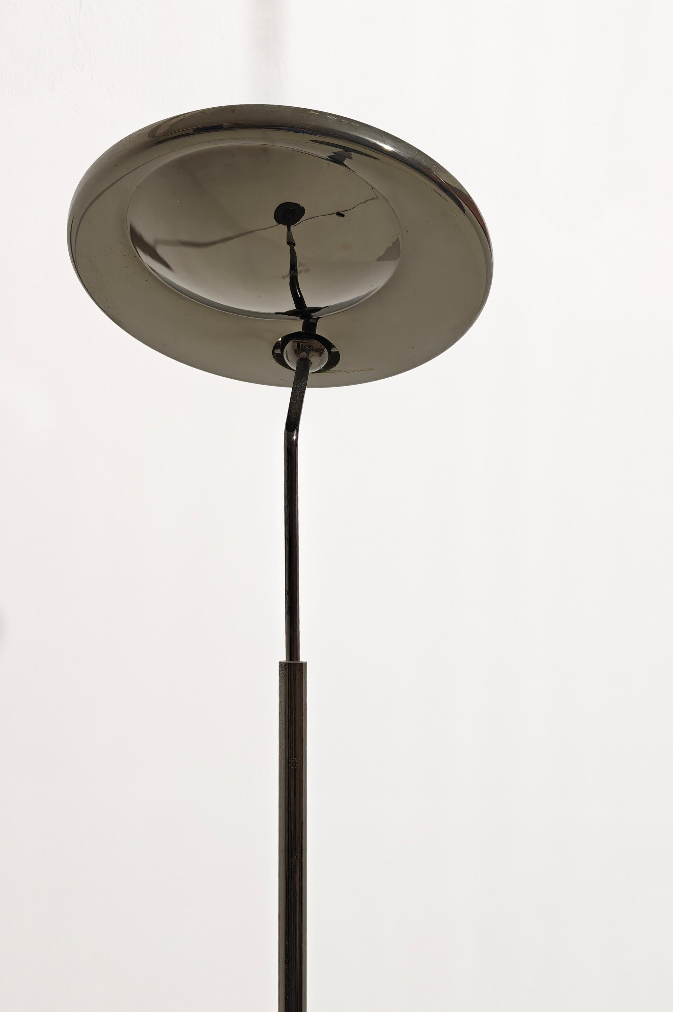 Floor Lamp With Adjustable Halogen Light in Bronzed Brass Mid-Century Modern 70s im Angebot 4